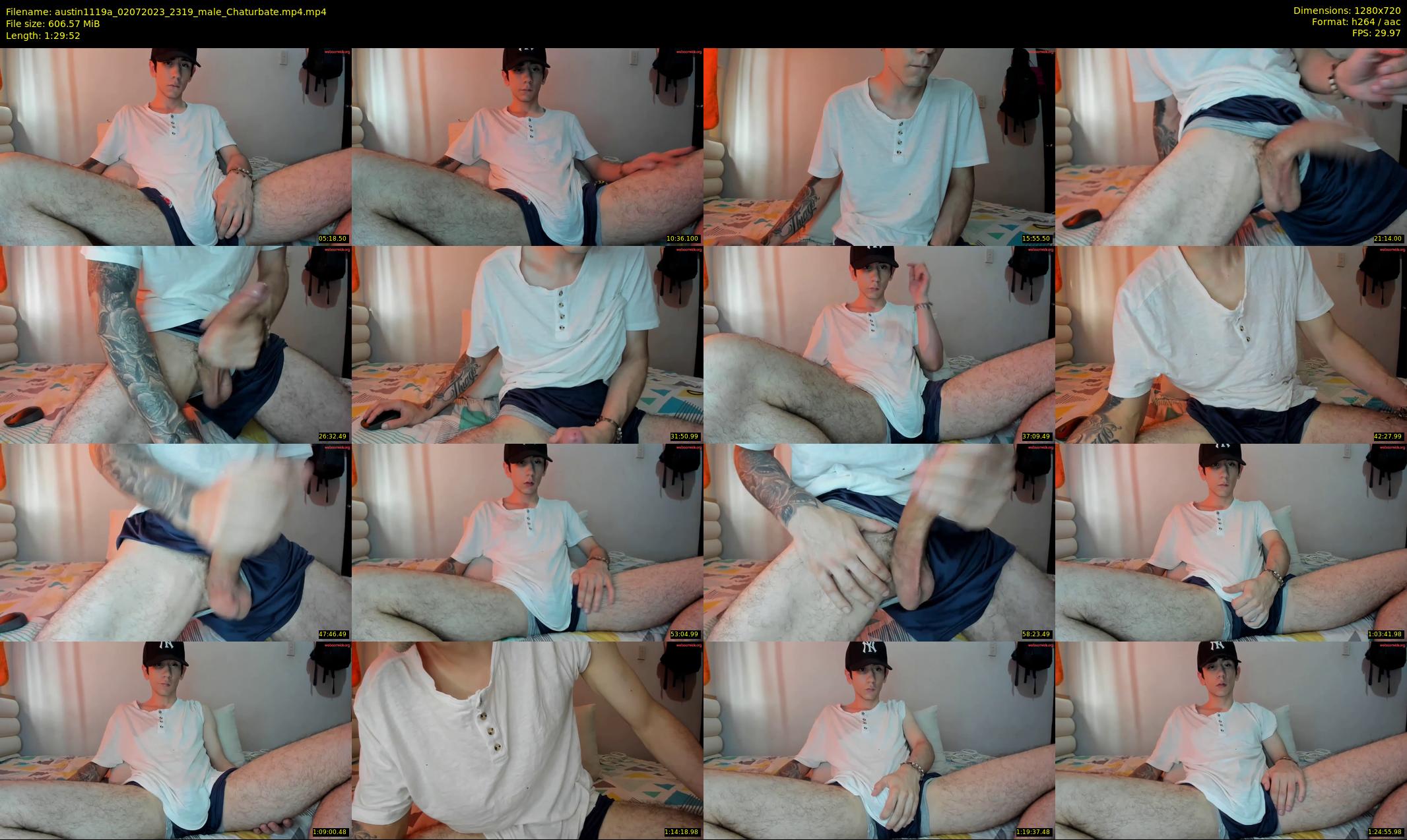 austin1119a — 90 minute Chaturbate male cam show recording, 720p, Jul 2, 2023