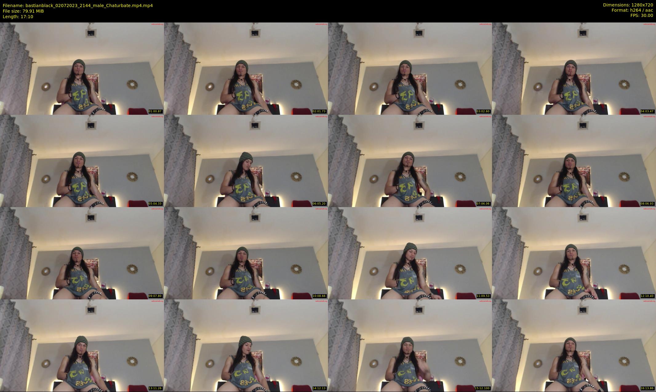 bastianblack — 18 minute Chaturbate male cam show recording, 720p, Jul 2, 2023