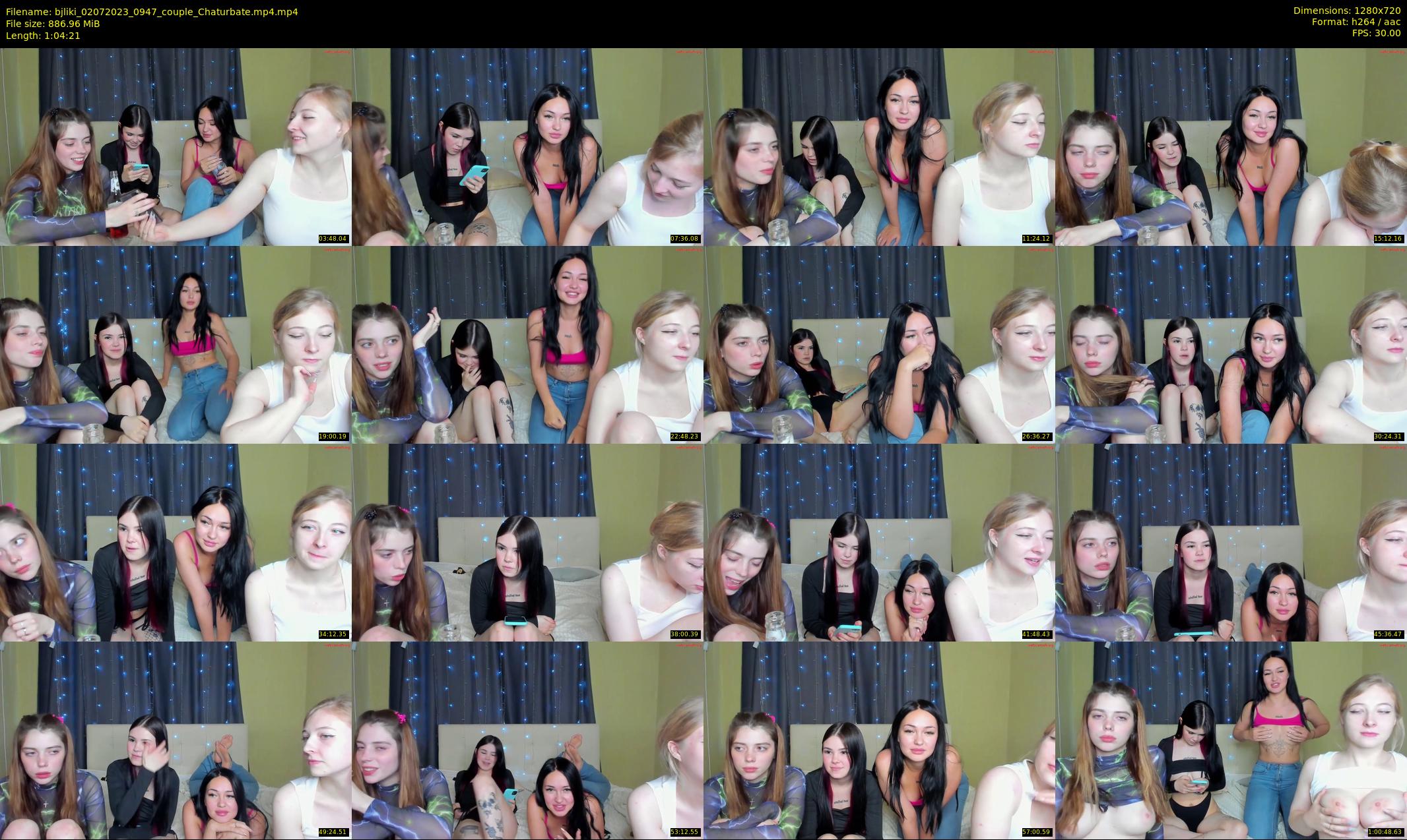 bjliki — 65 minute Chaturbate couple cam show recording, 720p, Jul 2, 2023