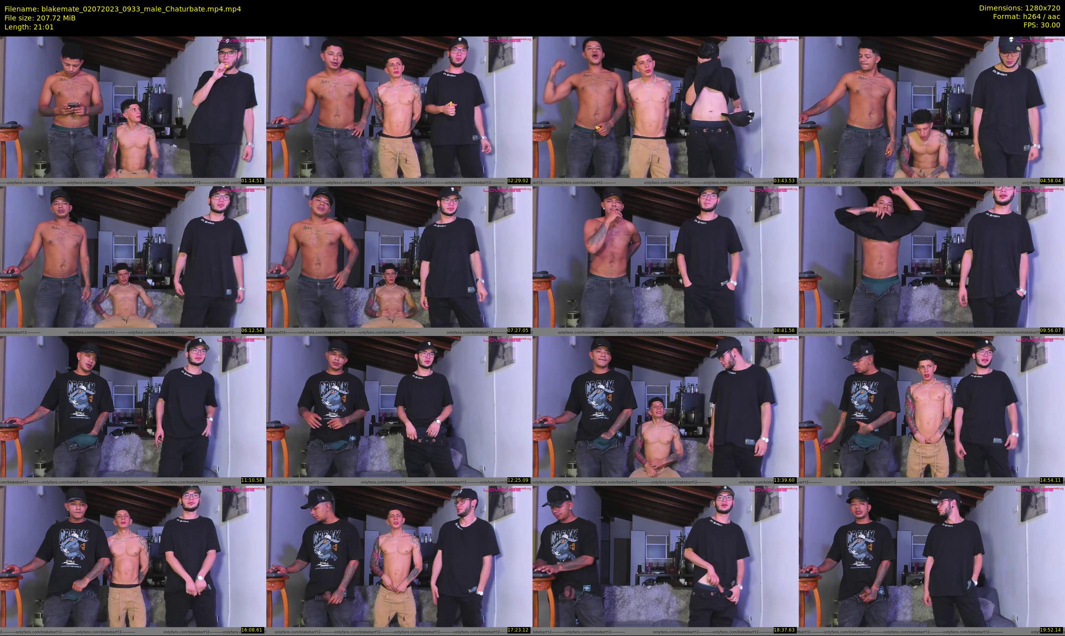 blakemate — 22 minute Chaturbate male cam show recording, 720p, Jul 2, 2023
