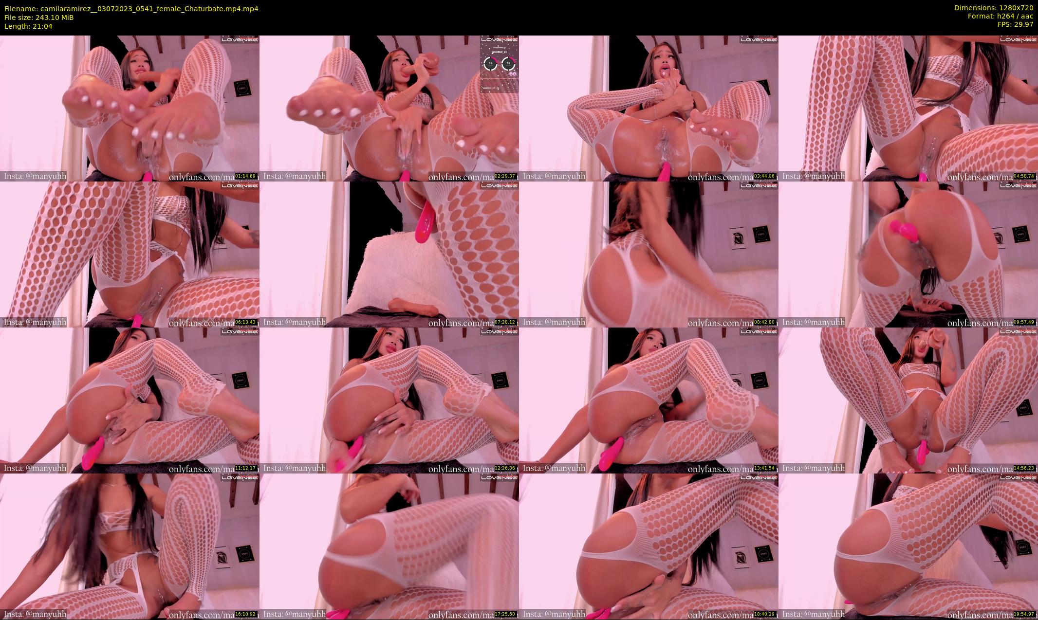 camilaramirez_ — 22 minute Chaturbate female cam show recording, 720p, Jul 3, 2023