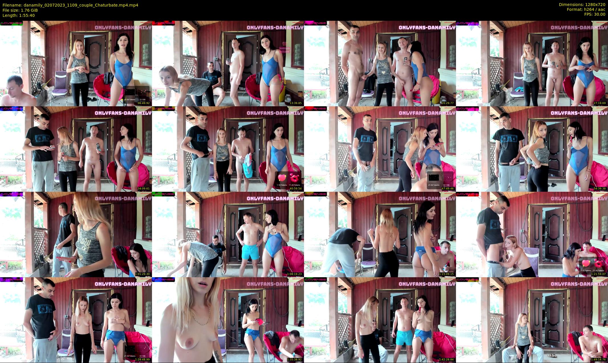 danamily — 116 minute Chaturbate female cam show recording, 720p, Jul 2, 2023
