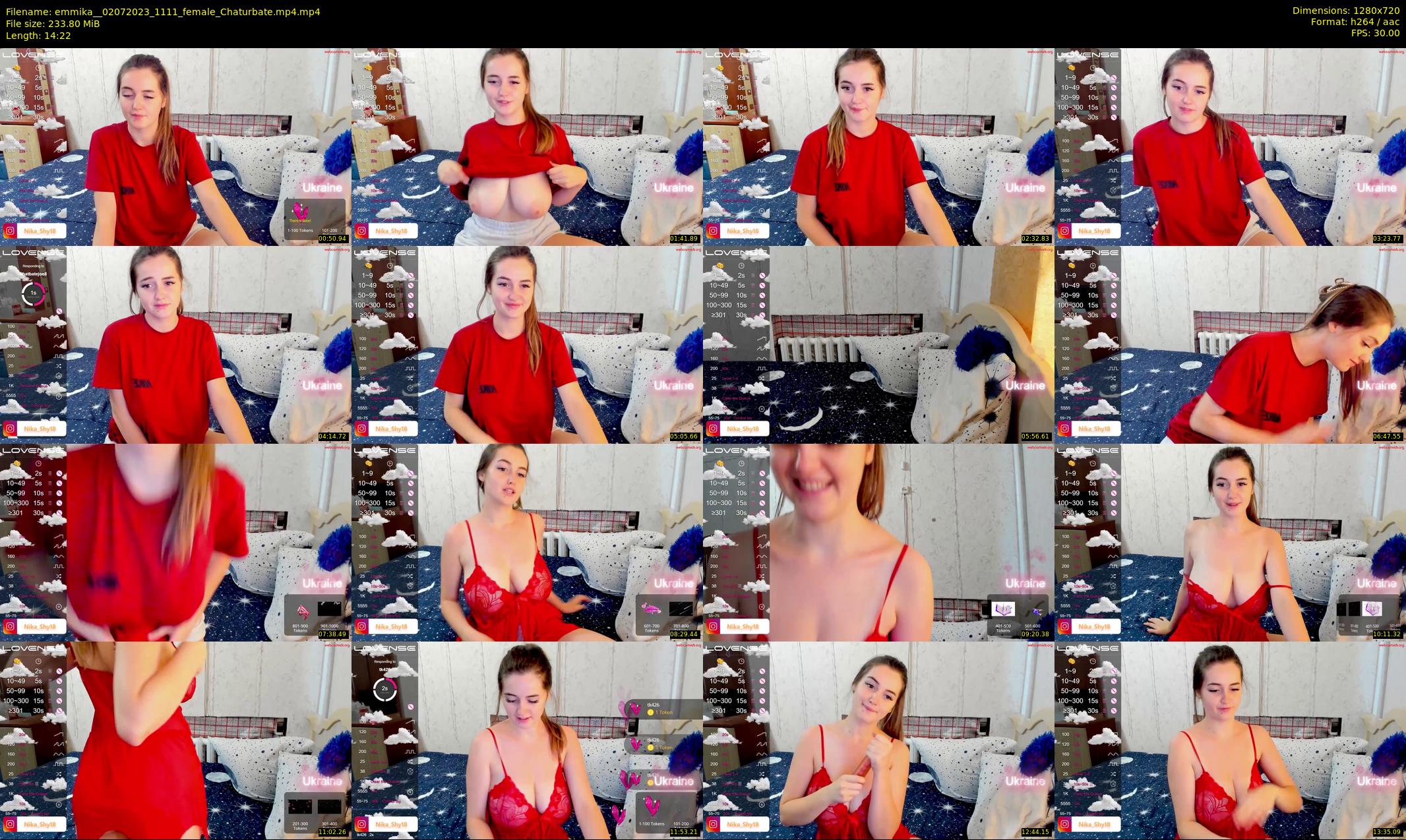 emmika_ — 15 minute Chaturbate female cam show recording, 720p, Jul 2, 2023