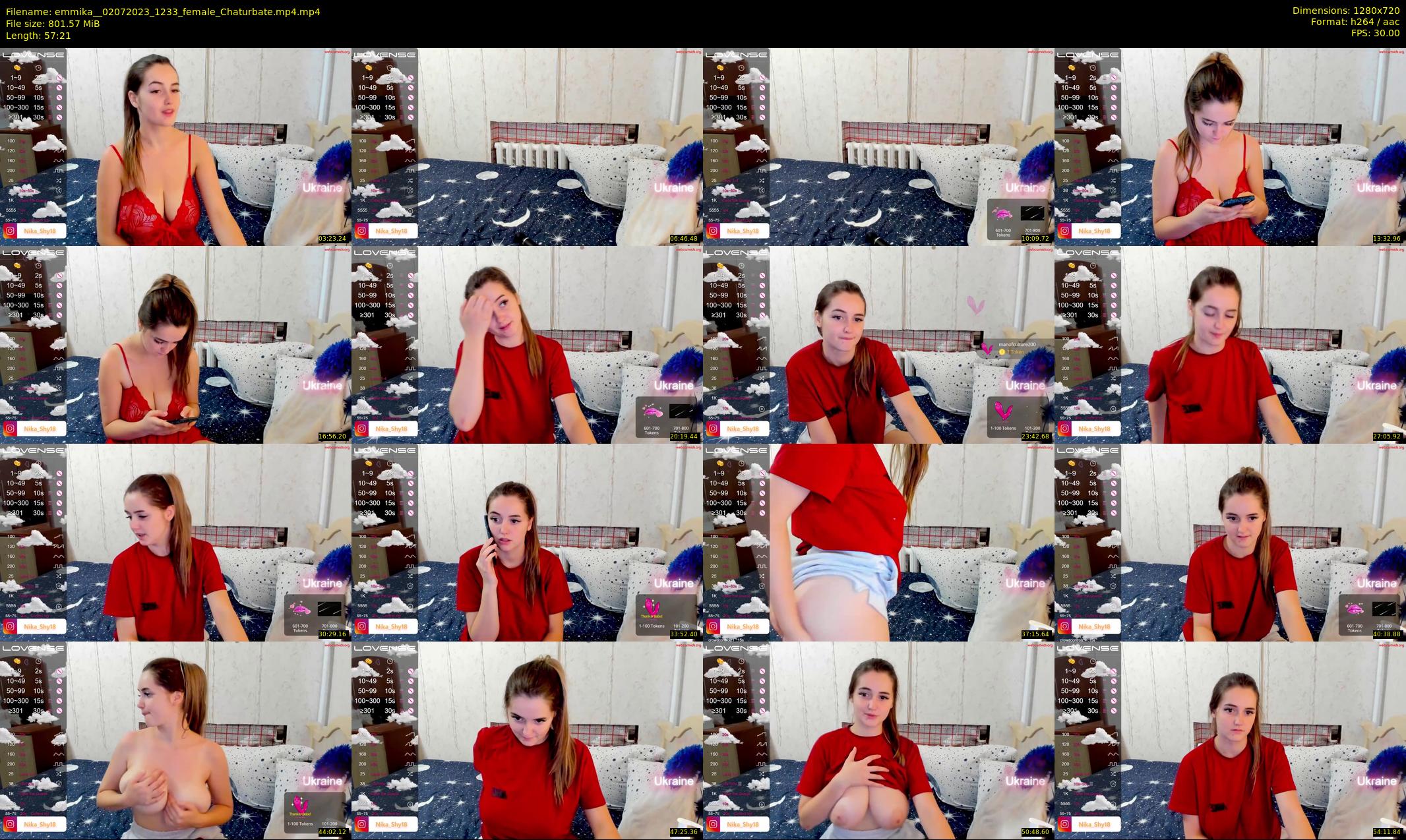 emmika_ — 58 minute Chaturbate female cam show recording, 720p, Jul 2, 2023