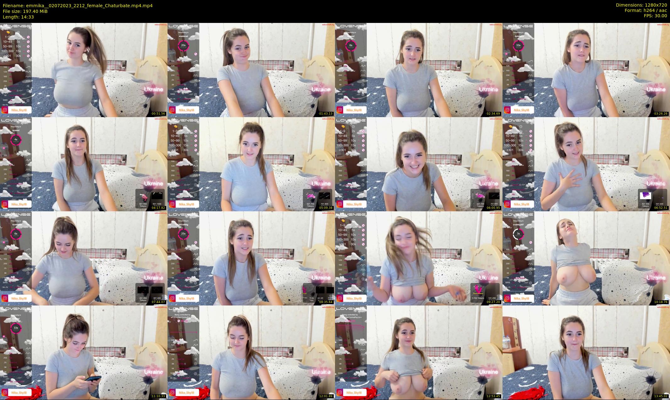 emmika_ — 15 minute Chaturbate female cam show recording, 720p, Jul 2, 2023
