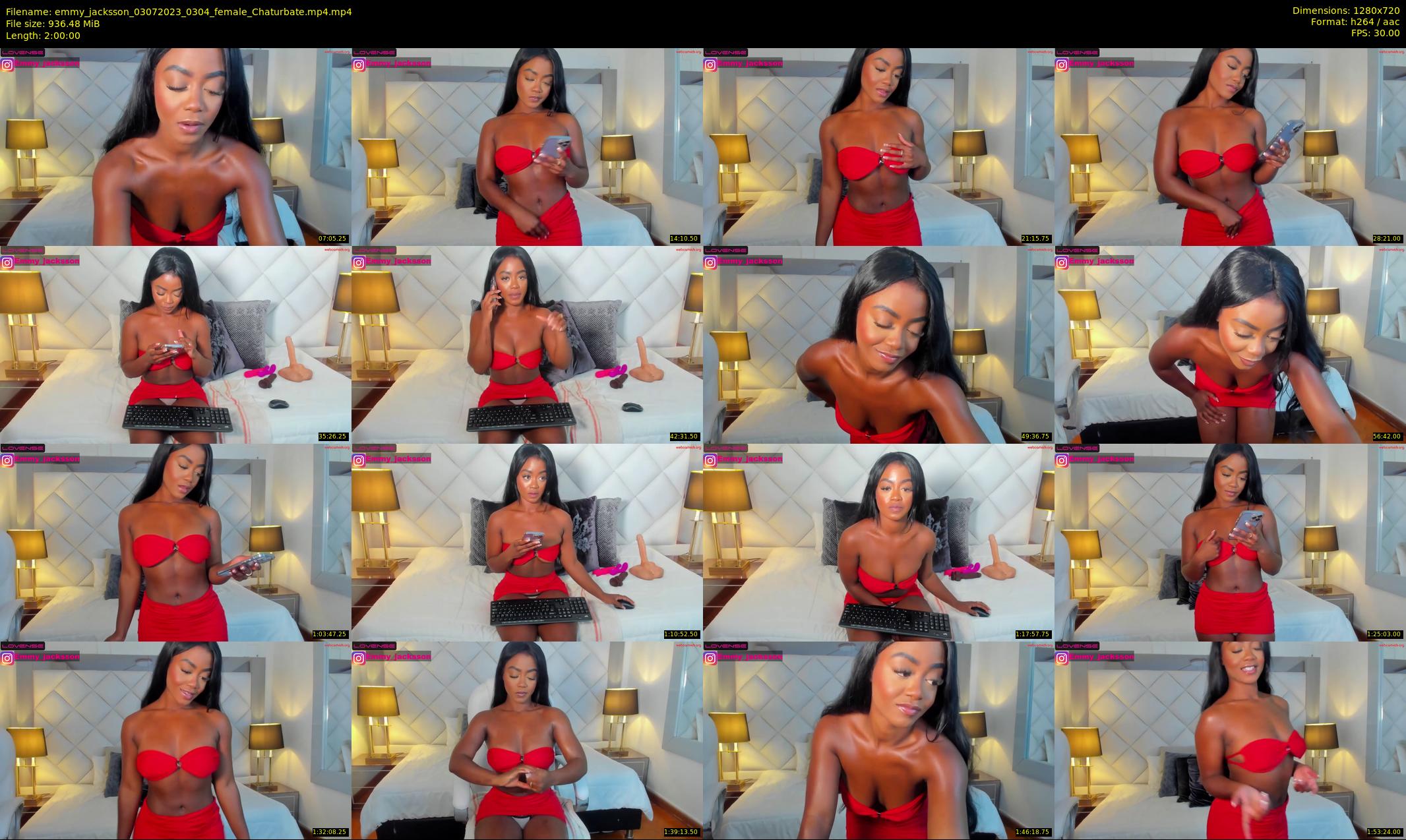emmy_jacksson — 120 minute Chaturbate female cam show recording, 720p, Jul 3, 2023
