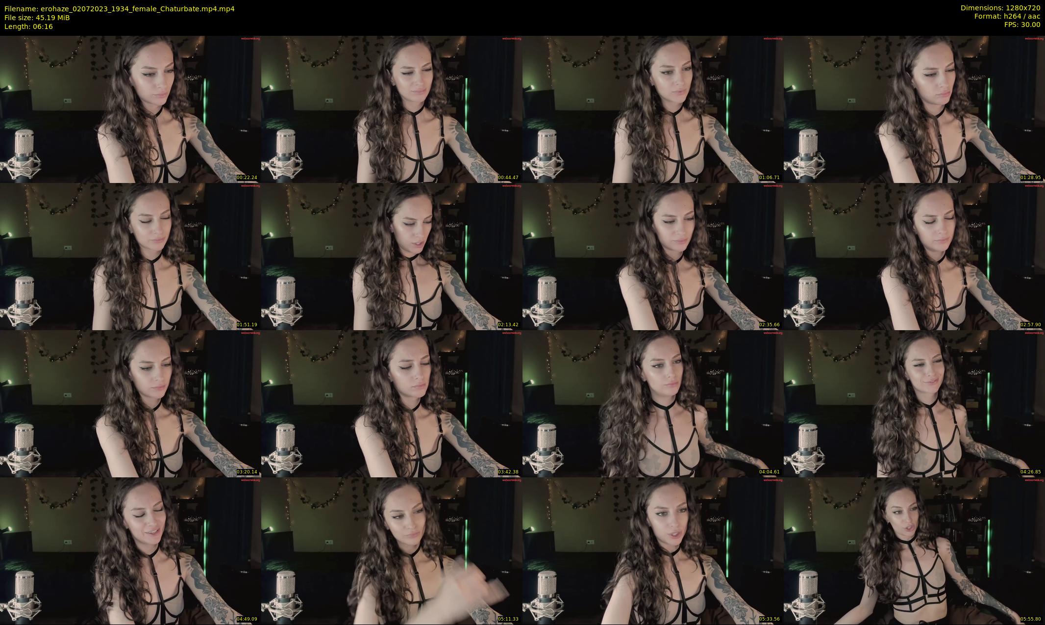 erohaze — 7 minute Chaturbate female cam show recording, 720p, Jul 2, 2023