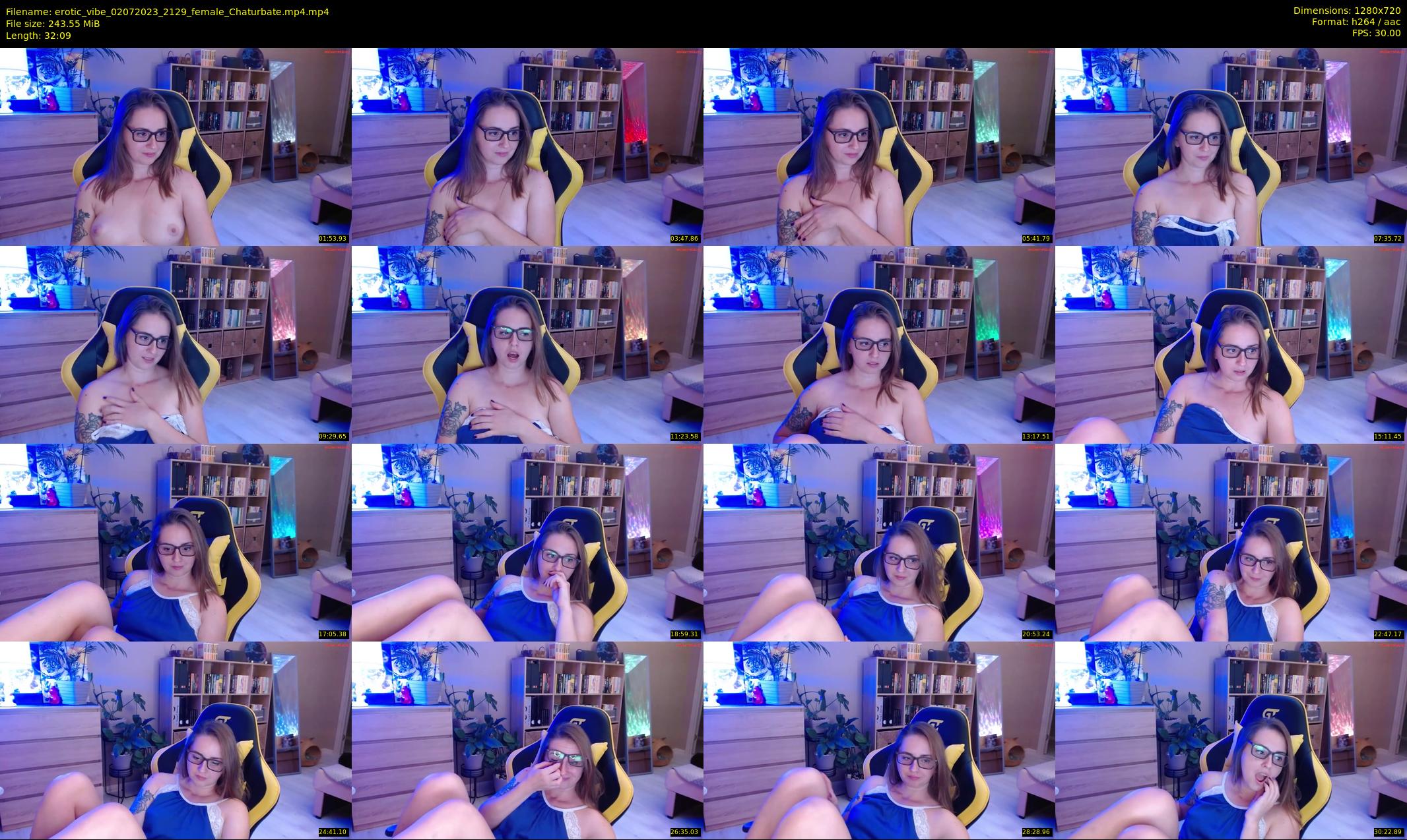 erotic_vibe — 33 minute Chaturbate female cam show recording, 720p, Jul 2, 2023