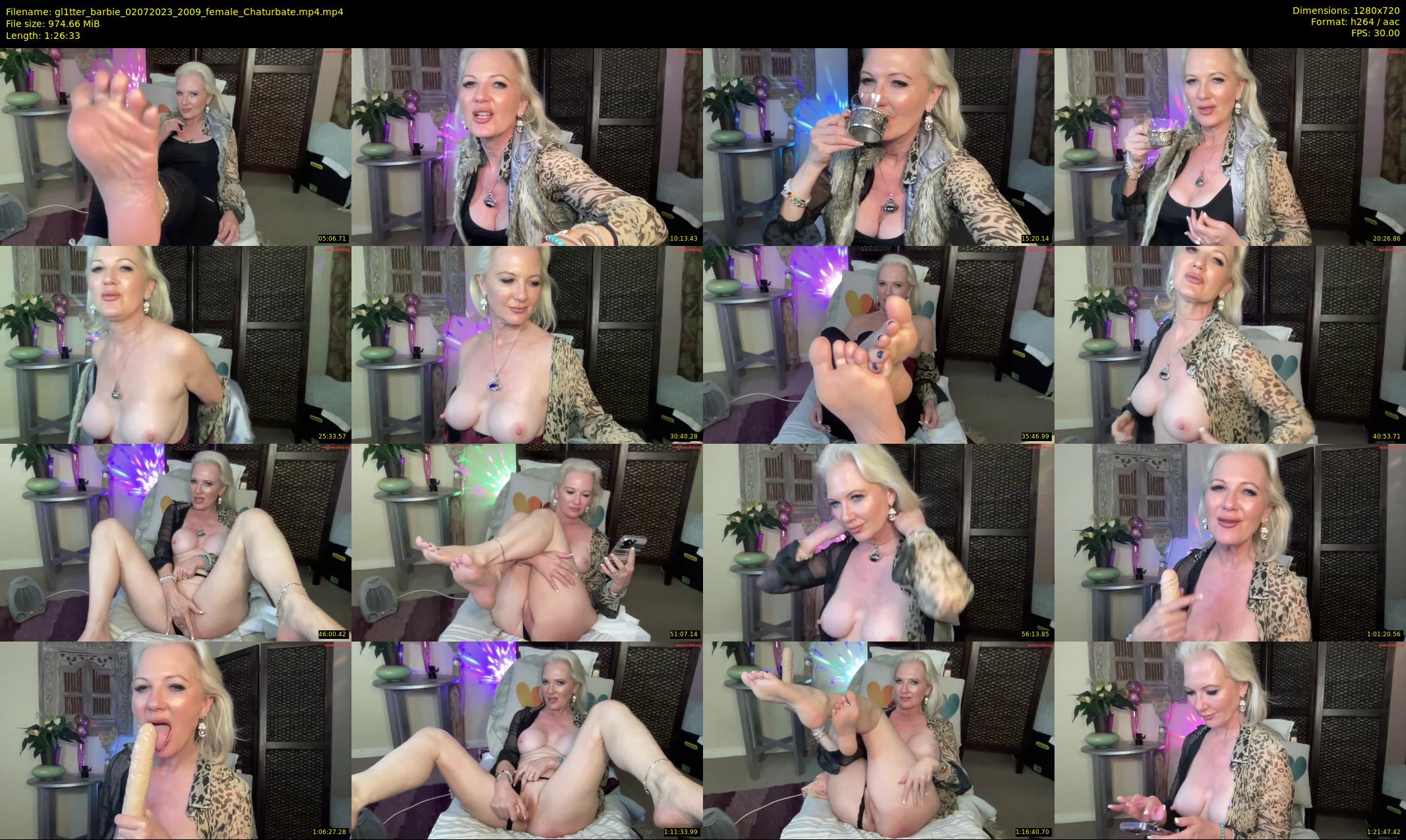 gl1tter_barbie — 87 minute Chaturbate female cam show recording, 720p, Jul 2, 2023