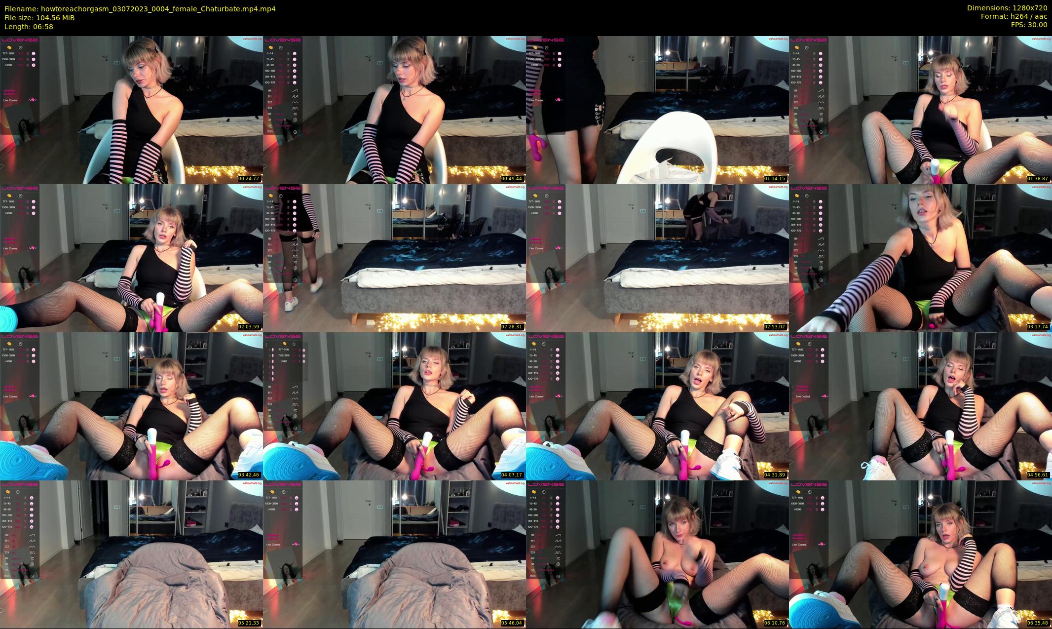 howtoreachorgasm — 7 minute Chaturbate couple cam show recording, 720p, Jul 3, 2023