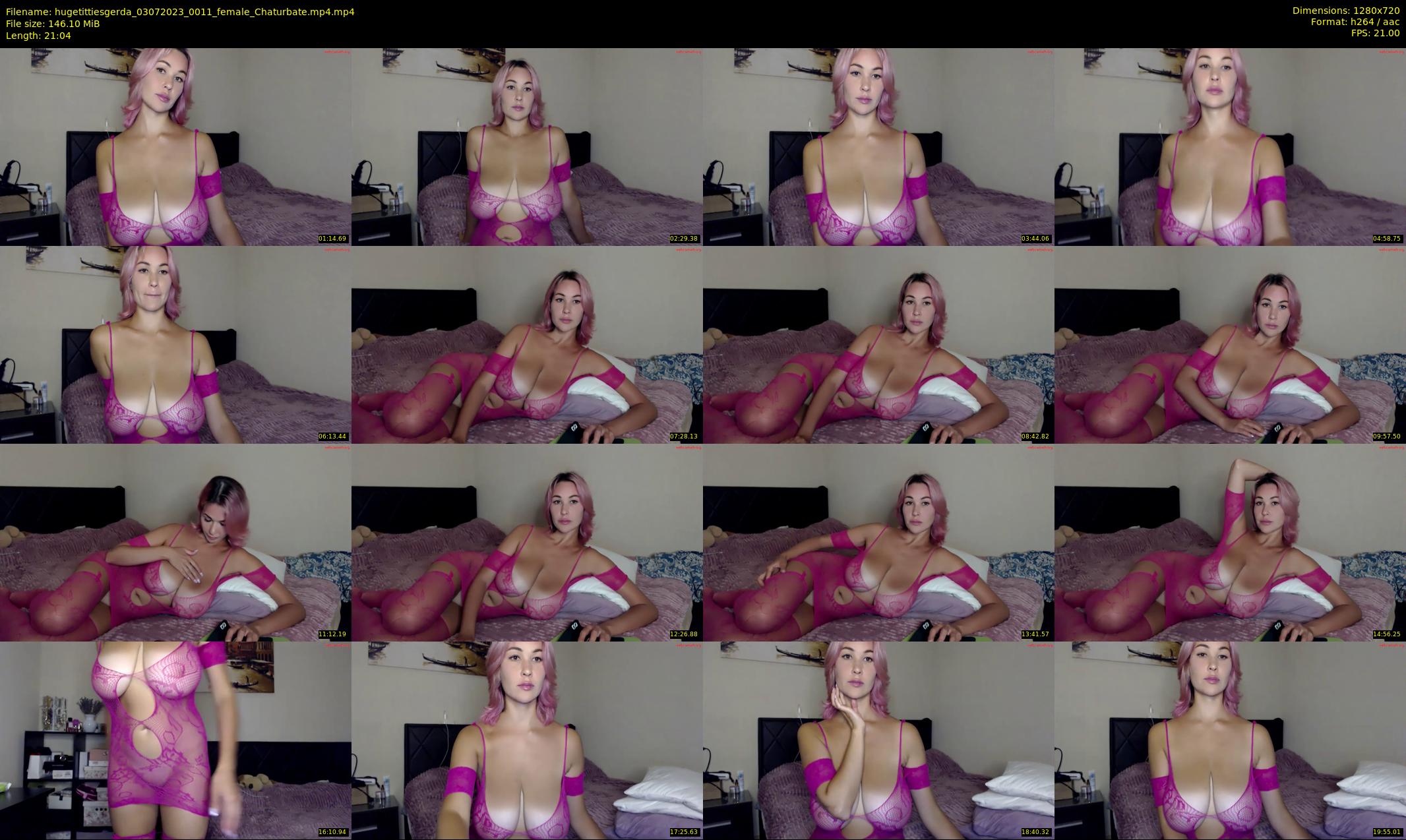hugetittiesgerda — 22 minute Chaturbate female cam show recording, 720p, Jul 3, 2023