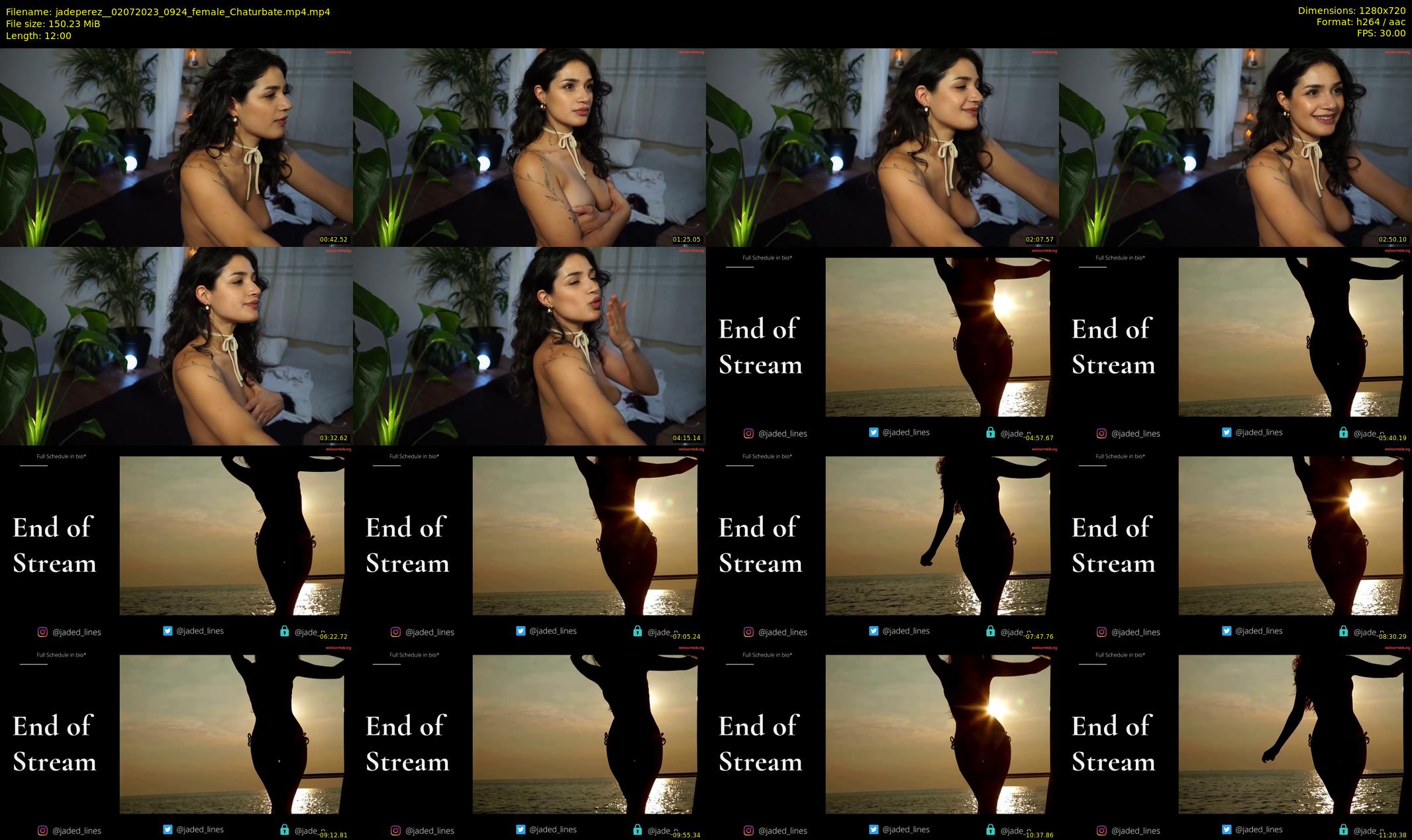 jadeperez_ — 12 minute Chaturbate female cam show recording, 720p, Jul 2, 2023