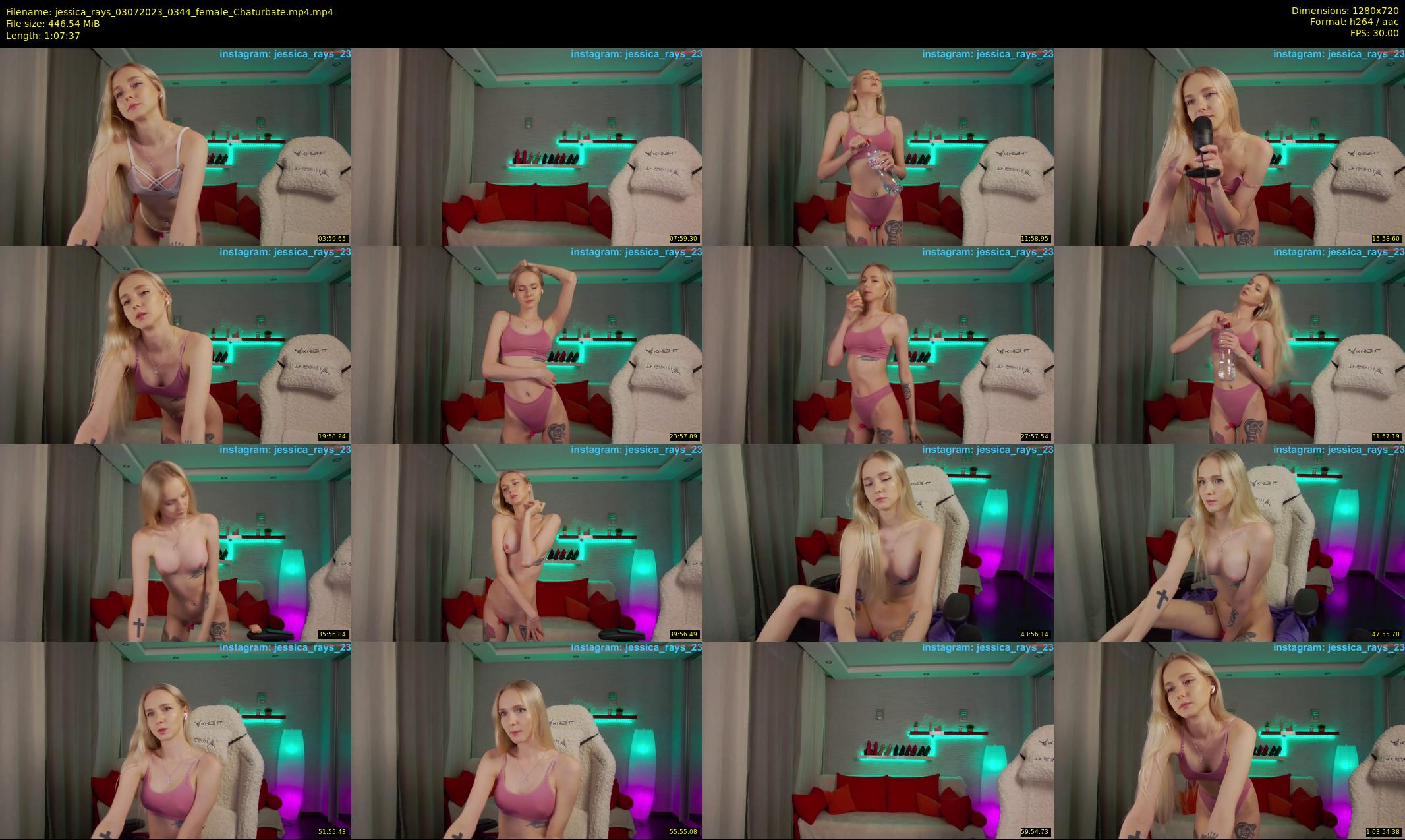 jessica_rays — 68 minute Chaturbate couple cam show recording, 720p, Jul 3, 2023