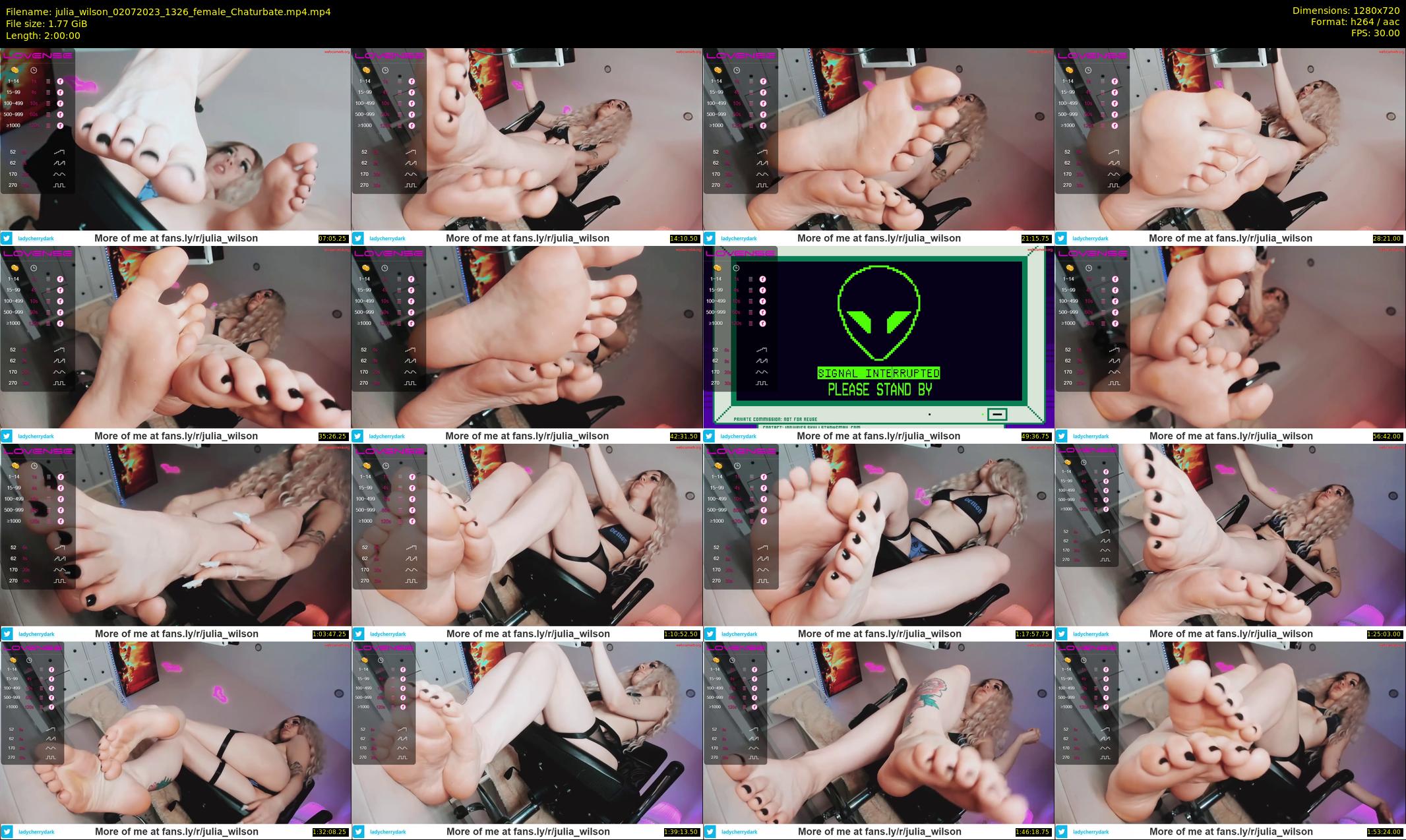 julia_wilson — 120 minute Chaturbate female cam show recording, 720p, Jul 2, 2023