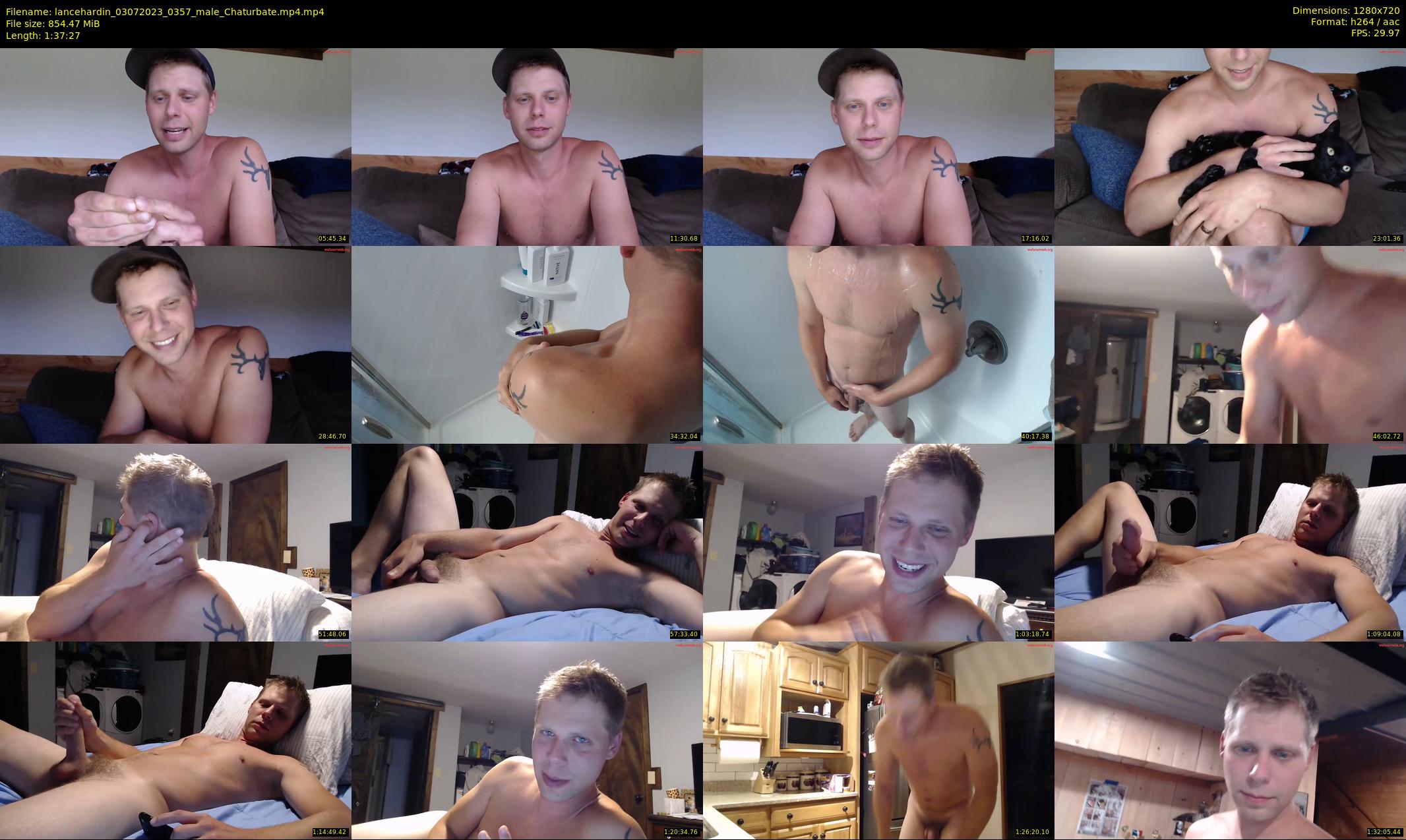 lancehardin — 98 minute Chaturbate male cam show recording, 720p, Jul 3, 2023