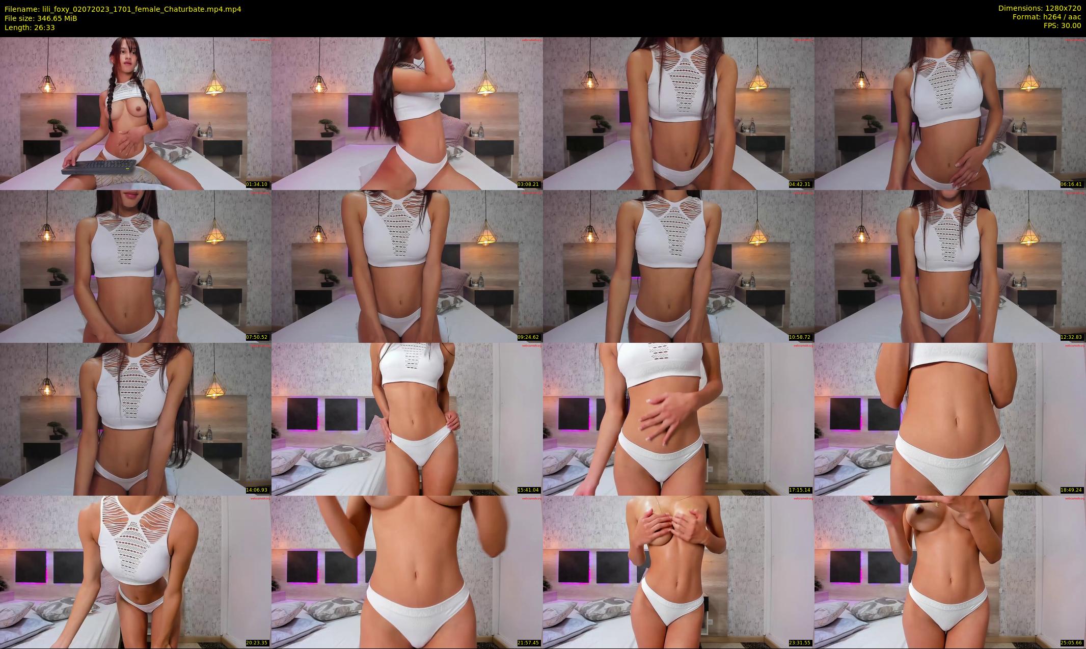 lili_foxy — 27 minute Chaturbate female cam show recording, 720p, Jul 2, 2023