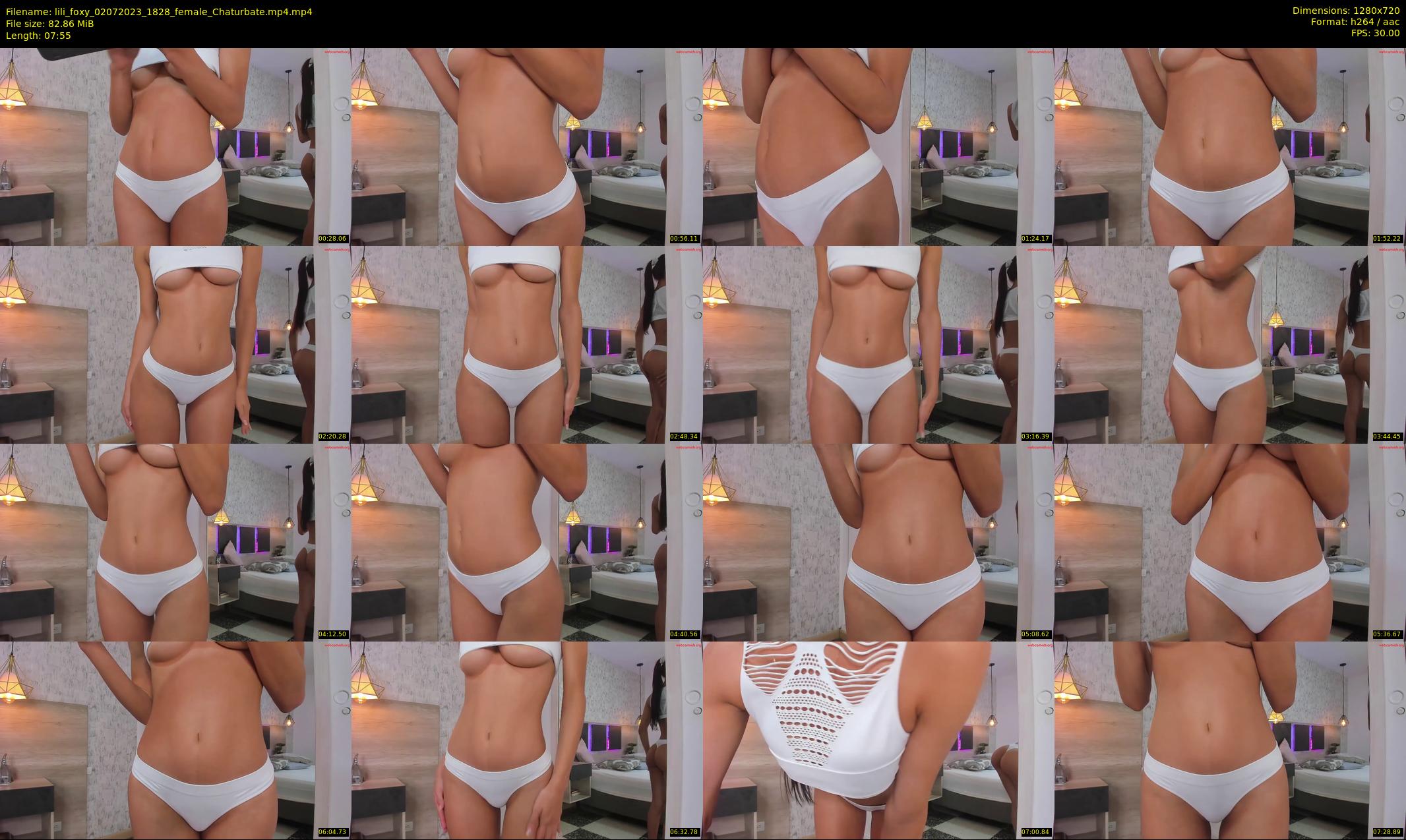 lili_foxy — 8 minute Chaturbate female cam show recording, 720p, Jul 2, 2023