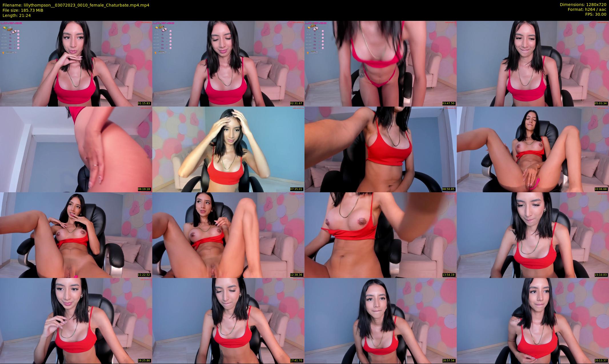 lillythompson_ — 22 minute Chaturbate female cam show recording, 720p, Jul 3, 2023