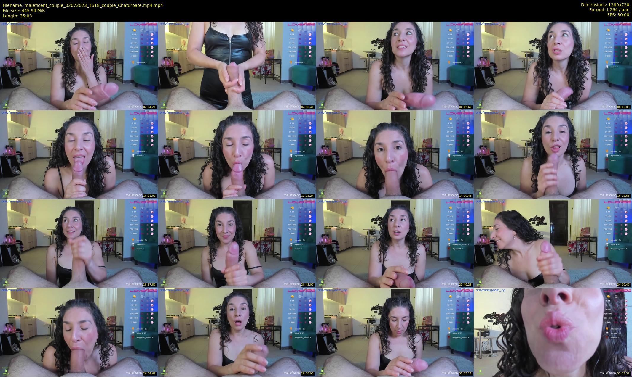 maleficent_couple — 36 minute Chaturbate couple cam show recording, 720p, Jul 2, 2023