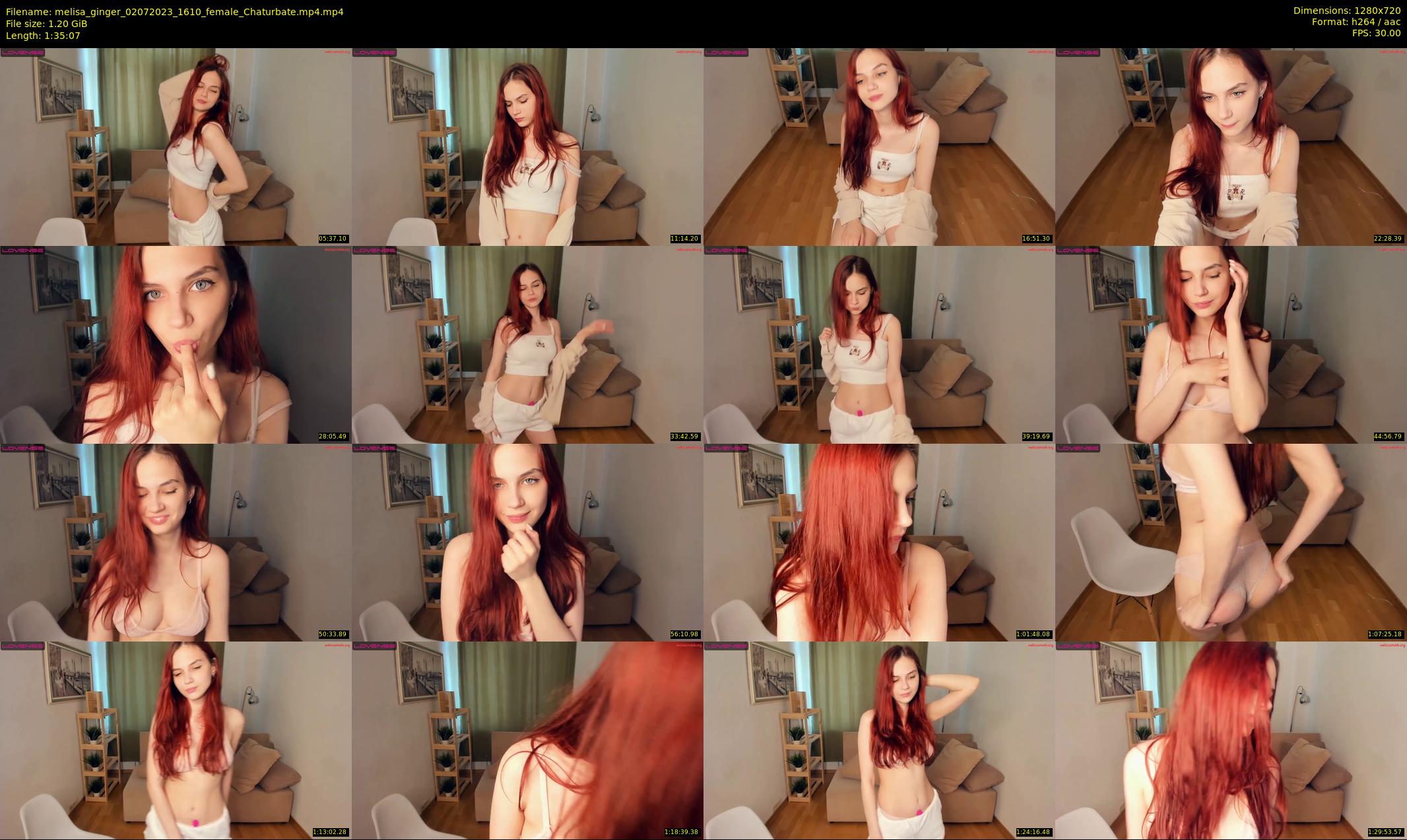 melisa_ginger — 96 minute Chaturbate female cam show recording, 720p, Jul 2, 2023