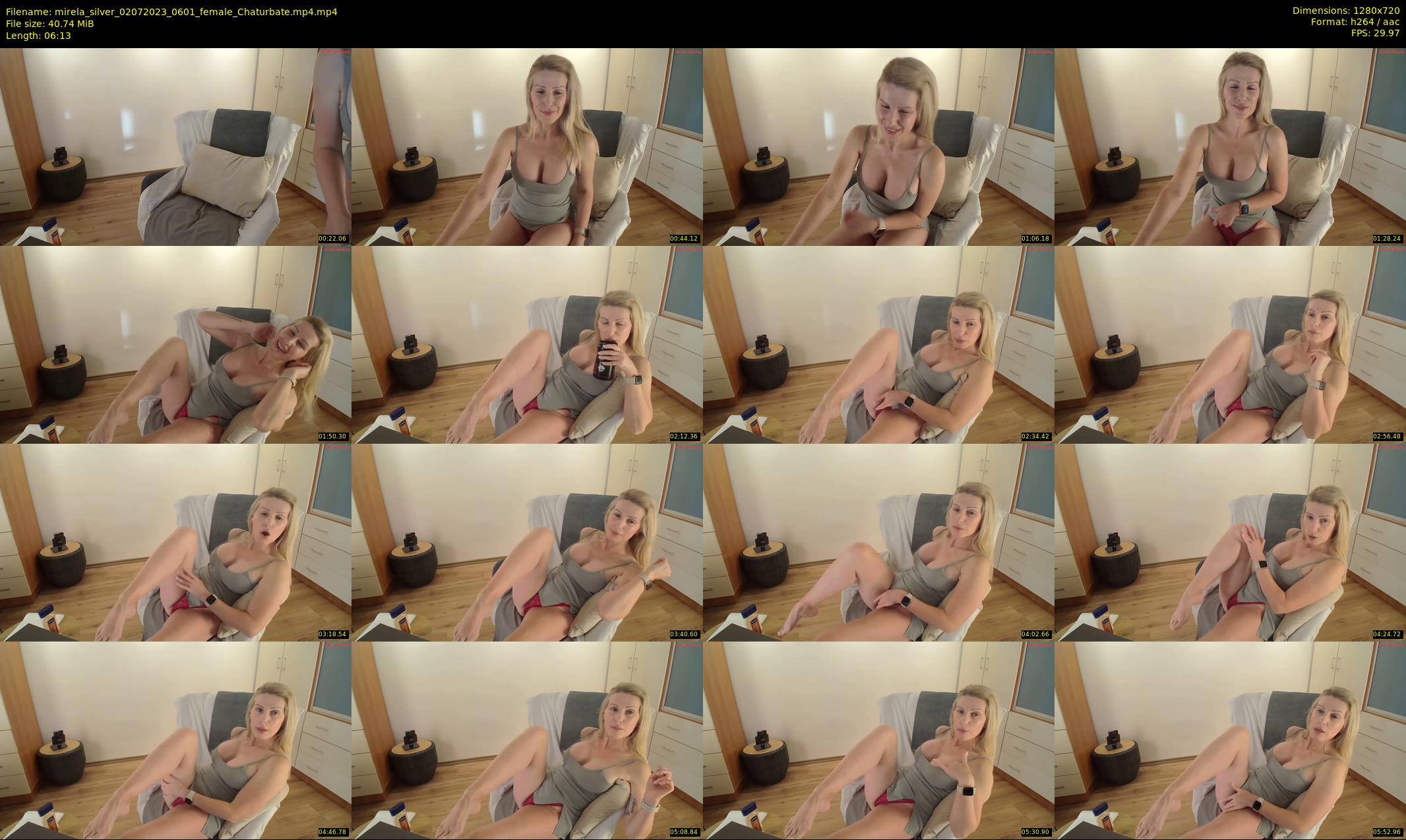 mirela_silver — 7 minute Chaturbate female cam show recording, 720p, Jul 2, 2023