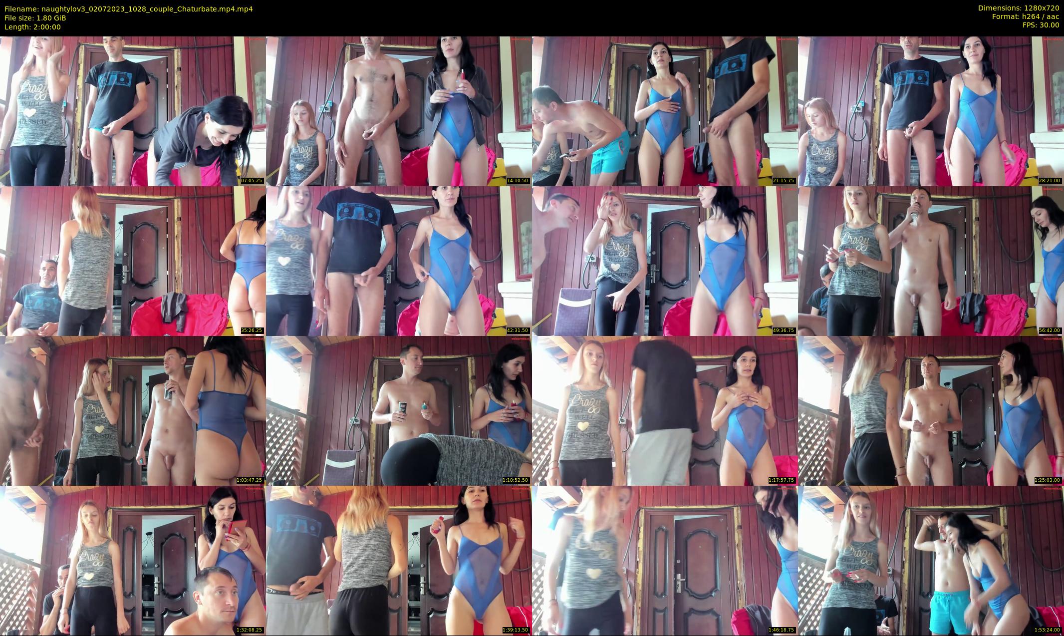 naughtylov3 — 120 minute Chaturbate couple cam show recording, 720p, Jul 2, 2023