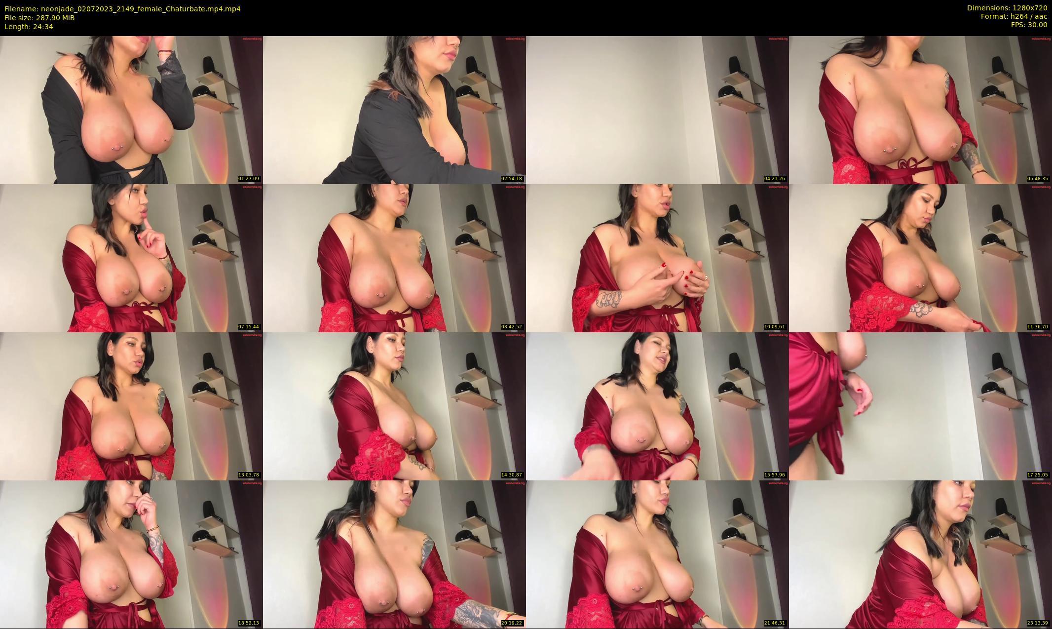 neonjade — 25 minute Chaturbate female cam show recording, 720p, Jul 2, 2023