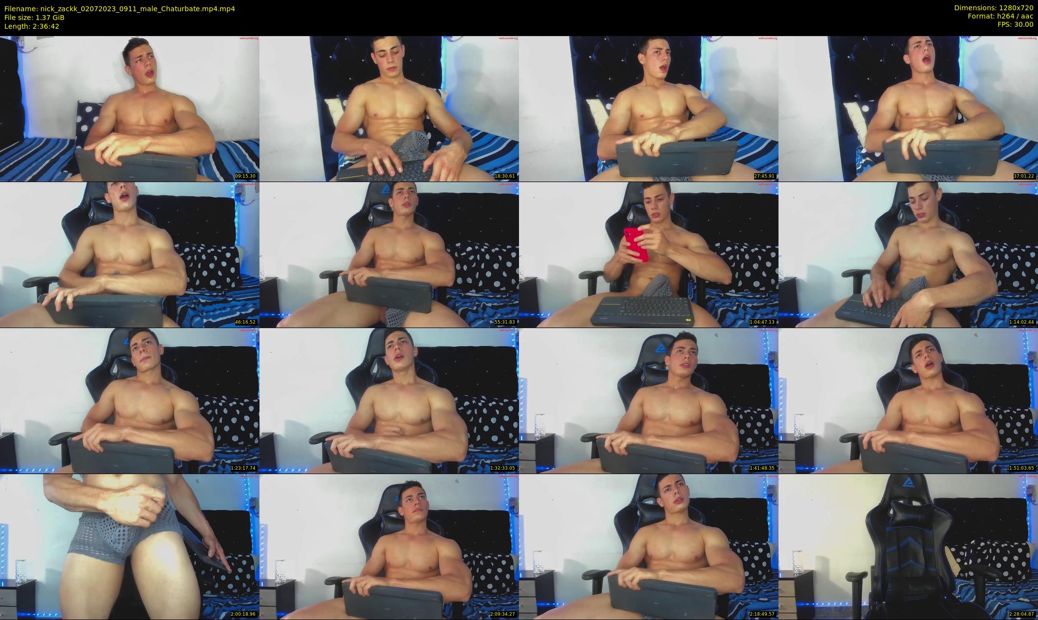 nick_zackk — 157 minute Chaturbate male cam show recording, 720p, Jul 2, 2023