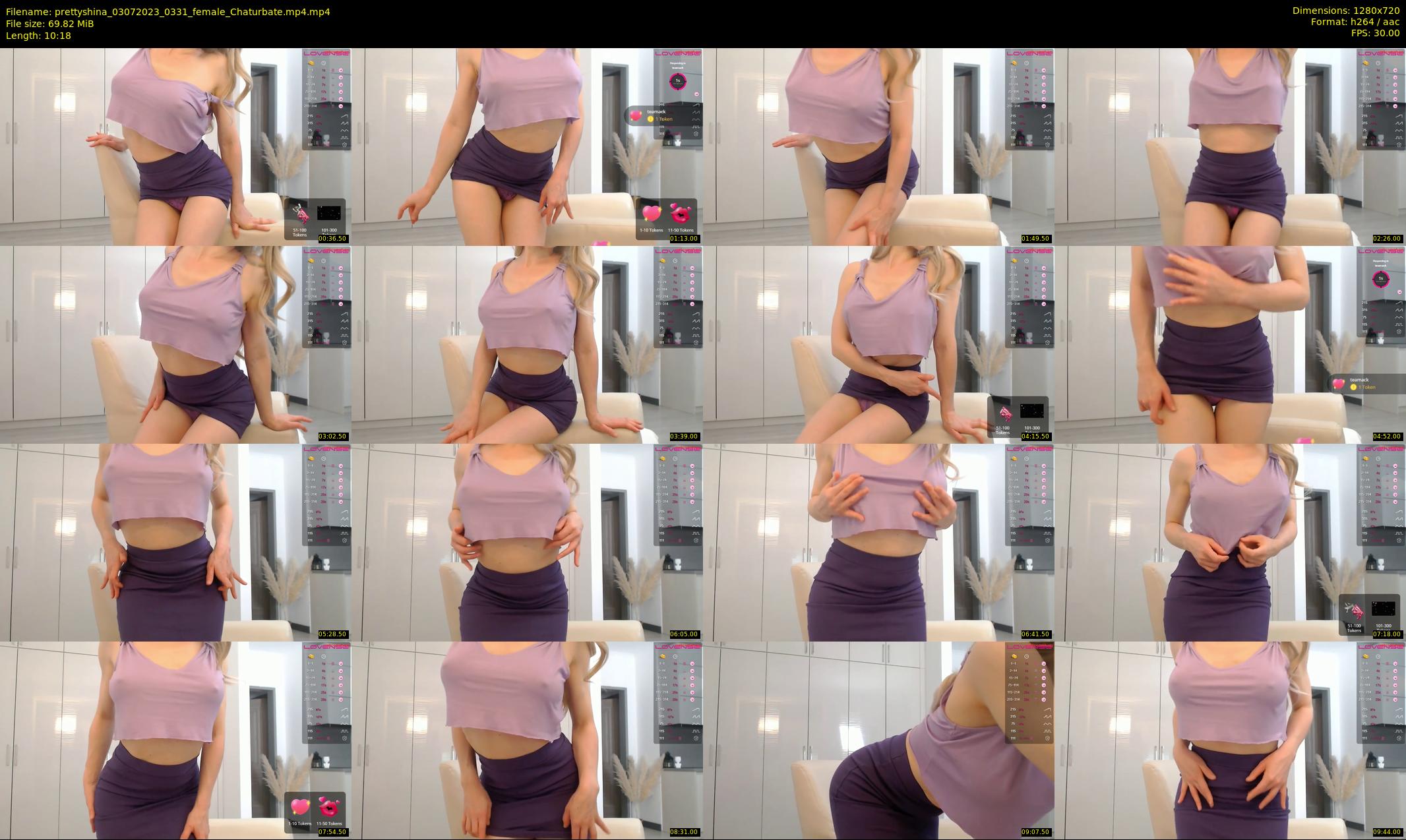 prettyshina — 11 minute Chaturbate female cam show recording, 720p, Jul 3, 2023