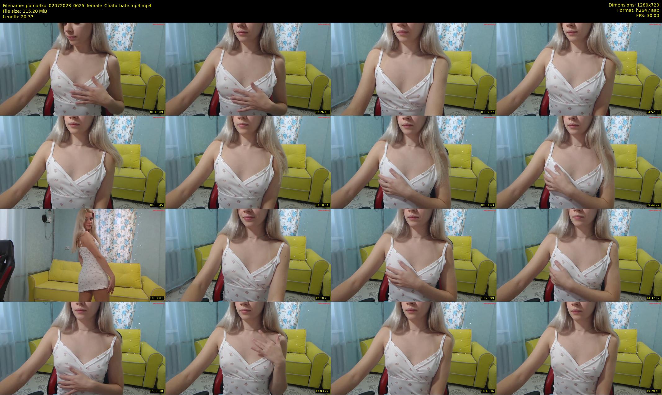 puma4ka — 21 minute Chaturbate female cam show recording, 720p, Jul 2, 2023