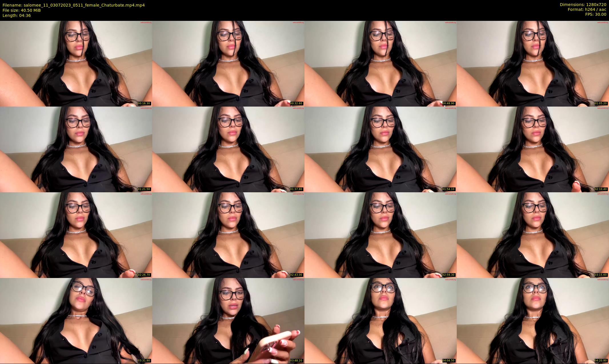 salomee_11 — 5 minute Chaturbate female cam show recording, 720p, Jul 3, 2023