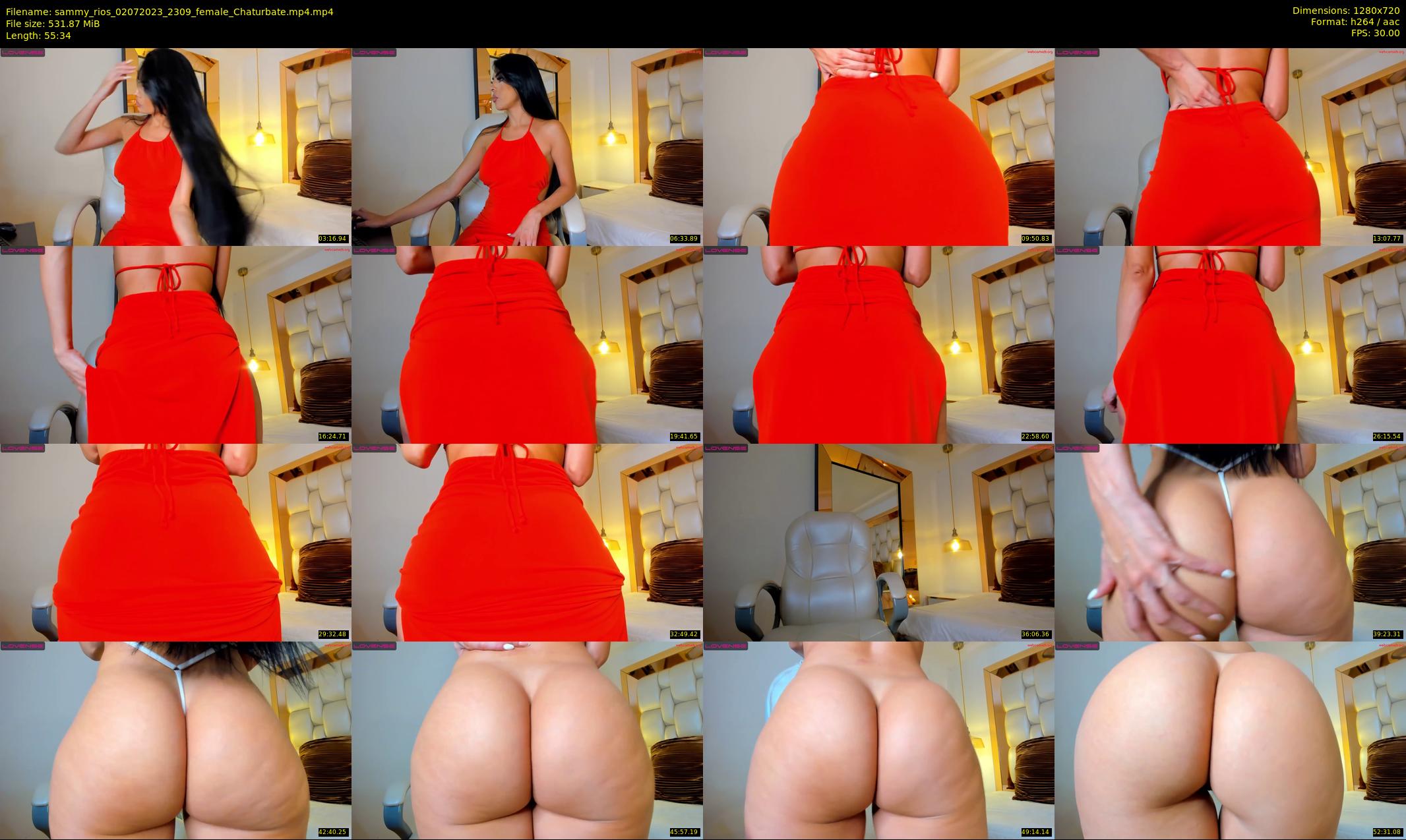 sammy_rios — 56 minute Chaturbate female cam show recording, 720p, Jul 2, 2023