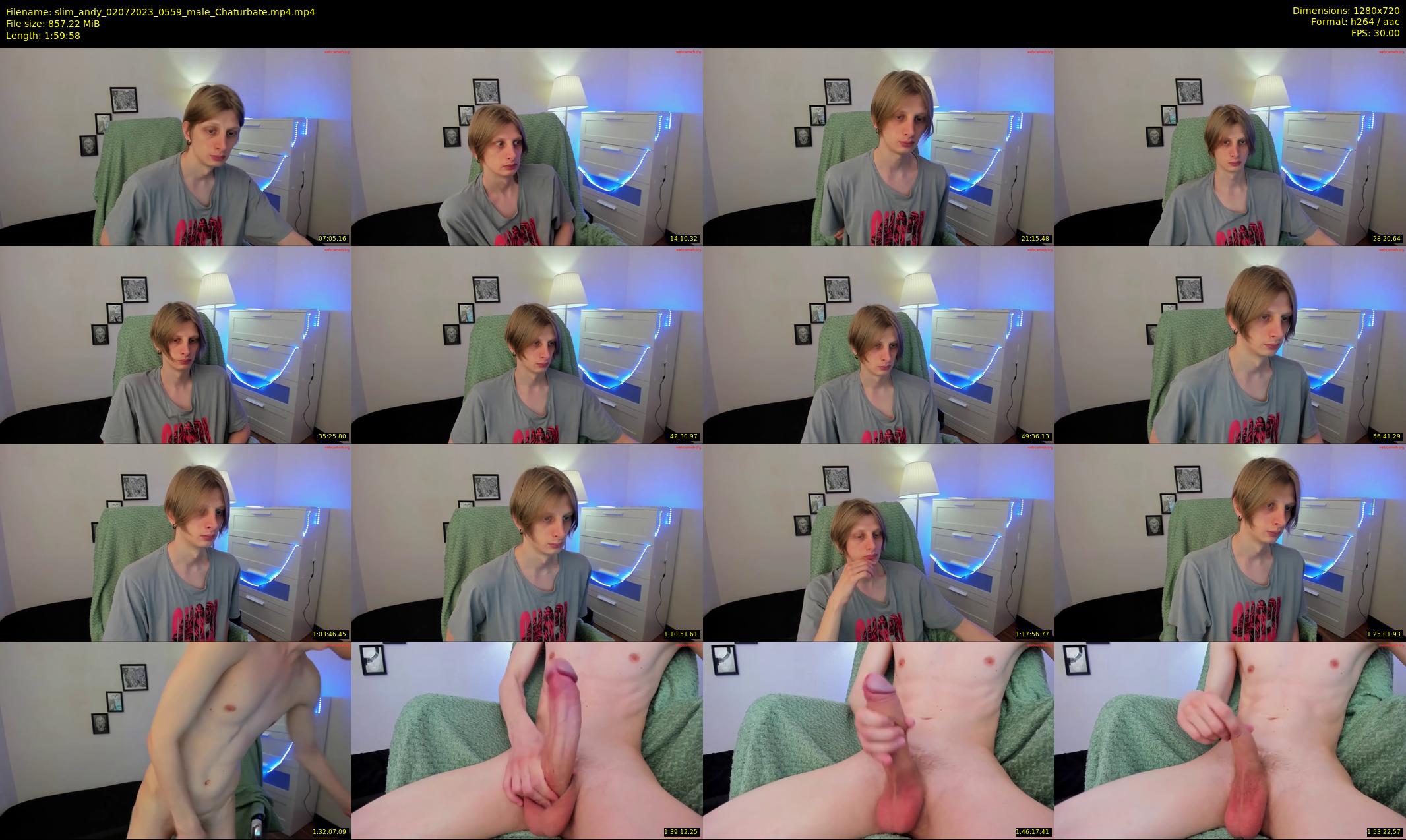 slim_andy — 120 minute Chaturbate male cam show recording, 720p, Jul 2, 2023