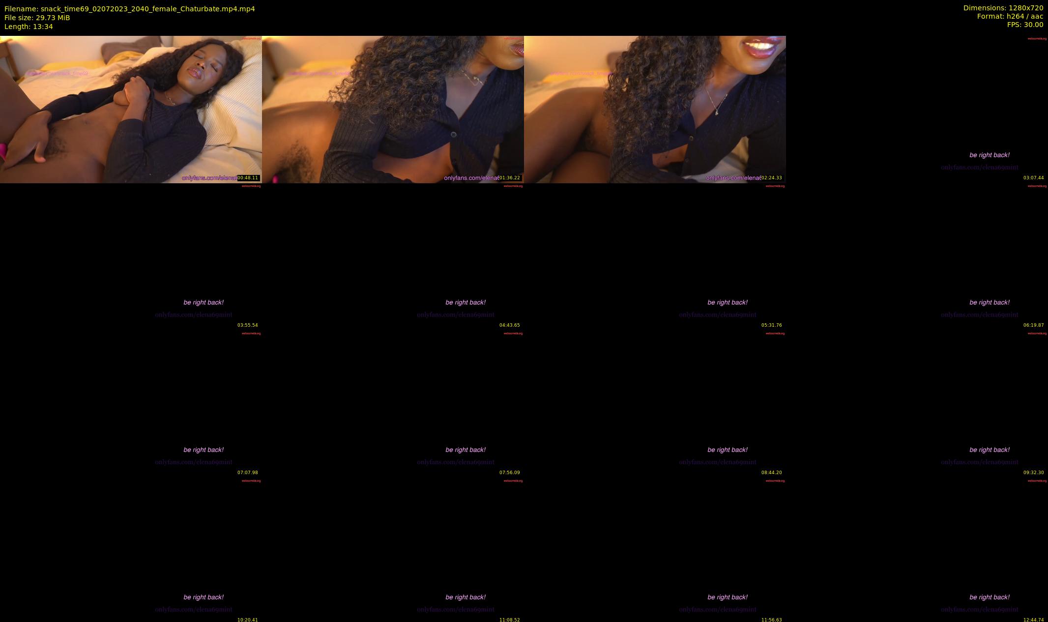 snack_time69 — 14 minute Chaturbate couple cam show recording, 720p, Jul 2, 2023