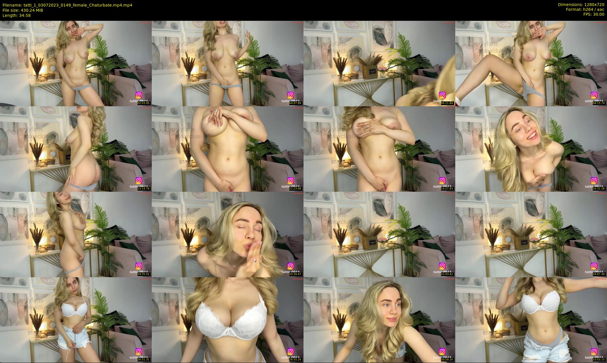 tatti_1 — 35 minute Chaturbate female cam show recording, 720p, Jul 3, 2023