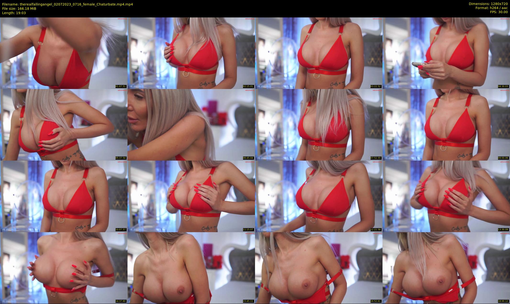 therealfallingangel — 20 minute Chaturbate female cam show recording, 720p, Jul 2, 2023