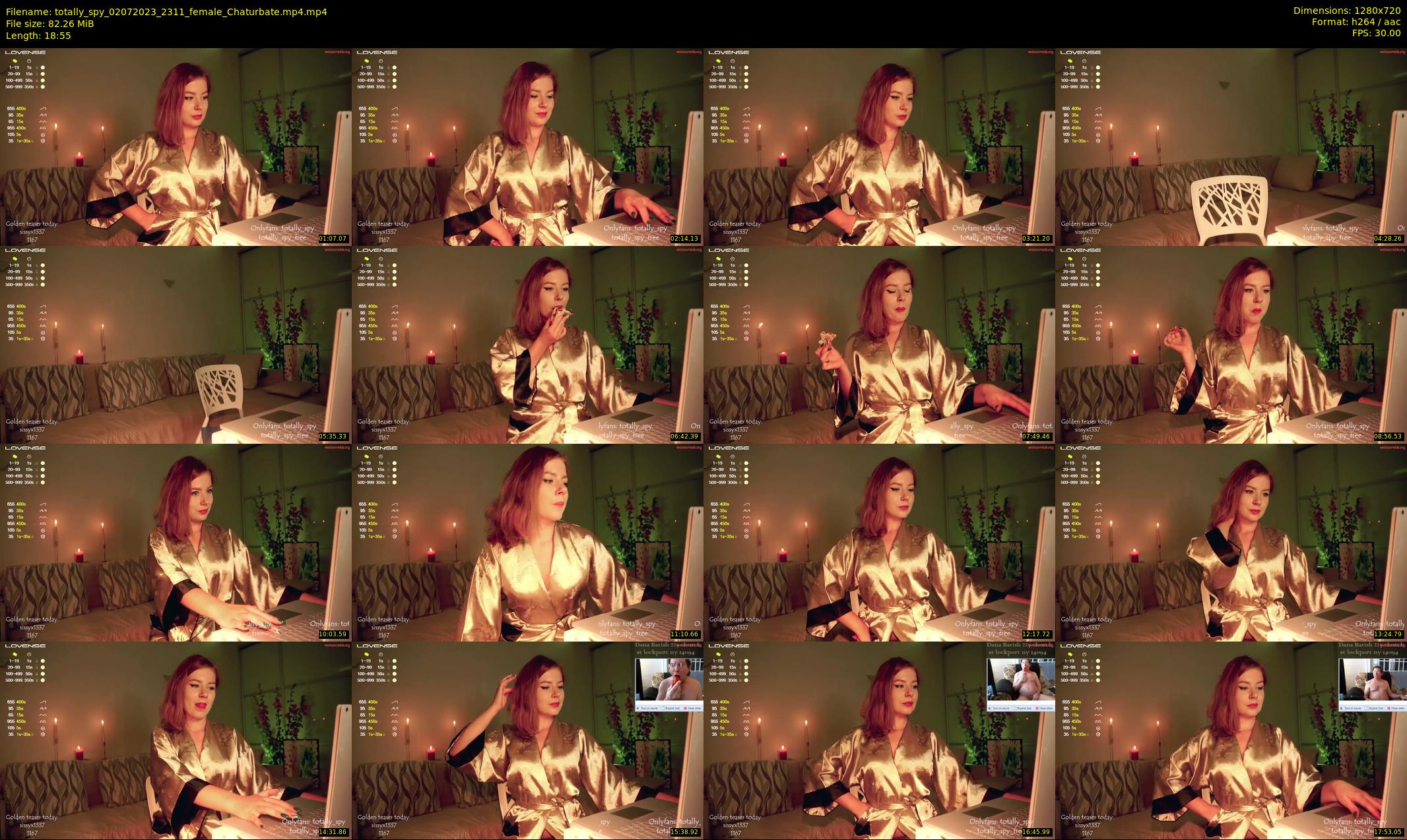 totally_spy — 19 minute Chaturbate female cam show recording, 720p, Jul 2, 2023