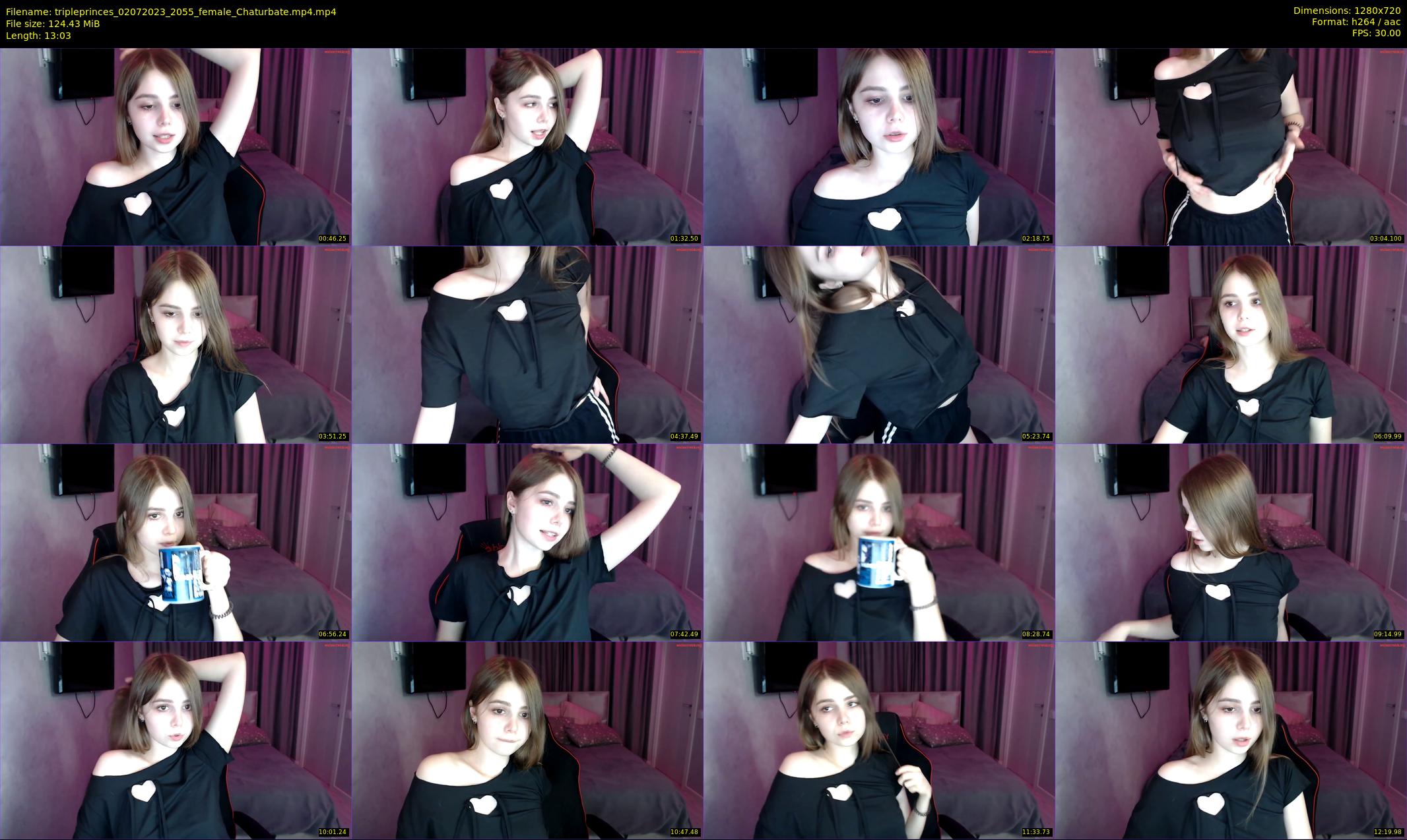 tripleprinces — 14 minute Chaturbate female cam show recording, 720p, Jul 2, 2023
