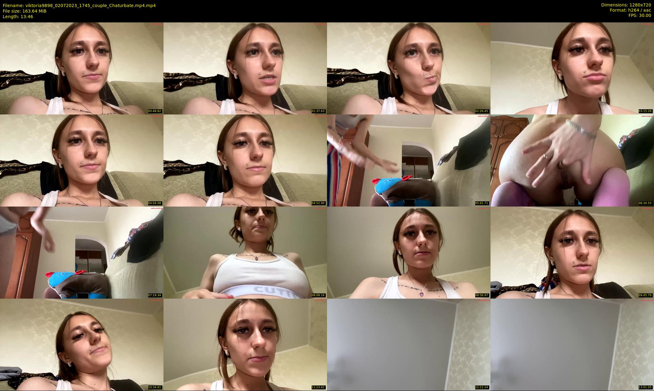 viktoria9898 — 14 minute Chaturbate couple cam show recording, 720p, Jul 2, 2023