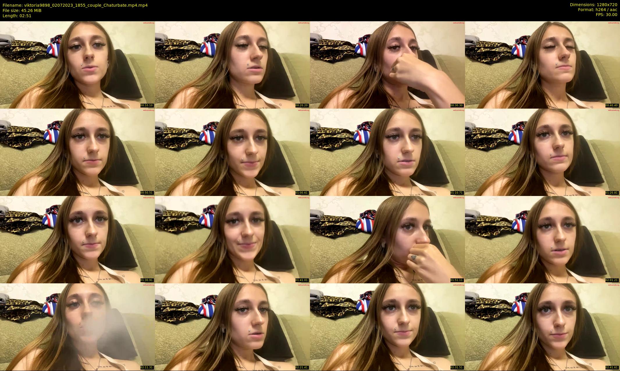 viktoria9898 — 3 minute Chaturbate couple cam show recording, 720p, Jul 2, 2023