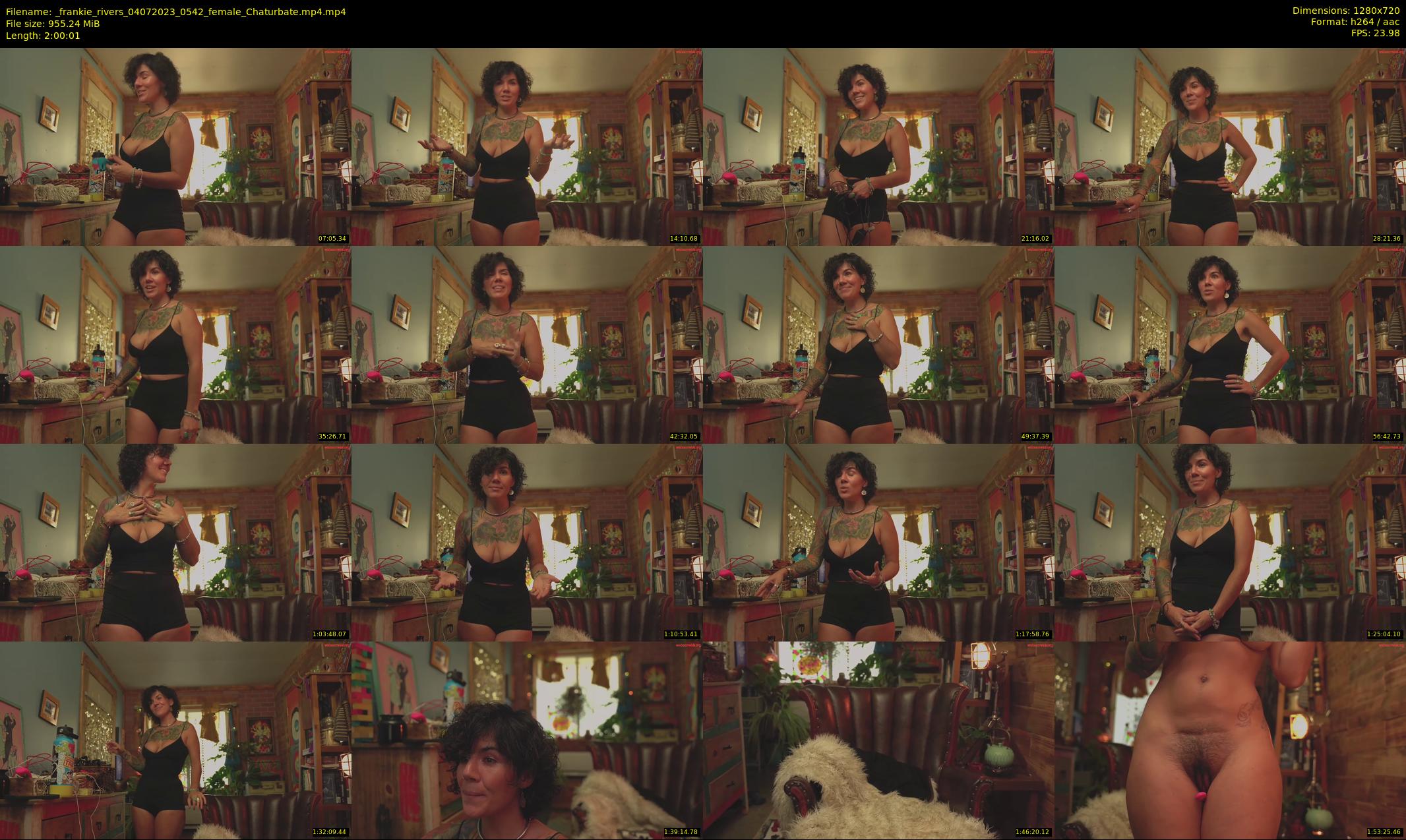 _frankie_rivers — 121 minute Chaturbate female cam show recording, 720p, Jul 4, 2023