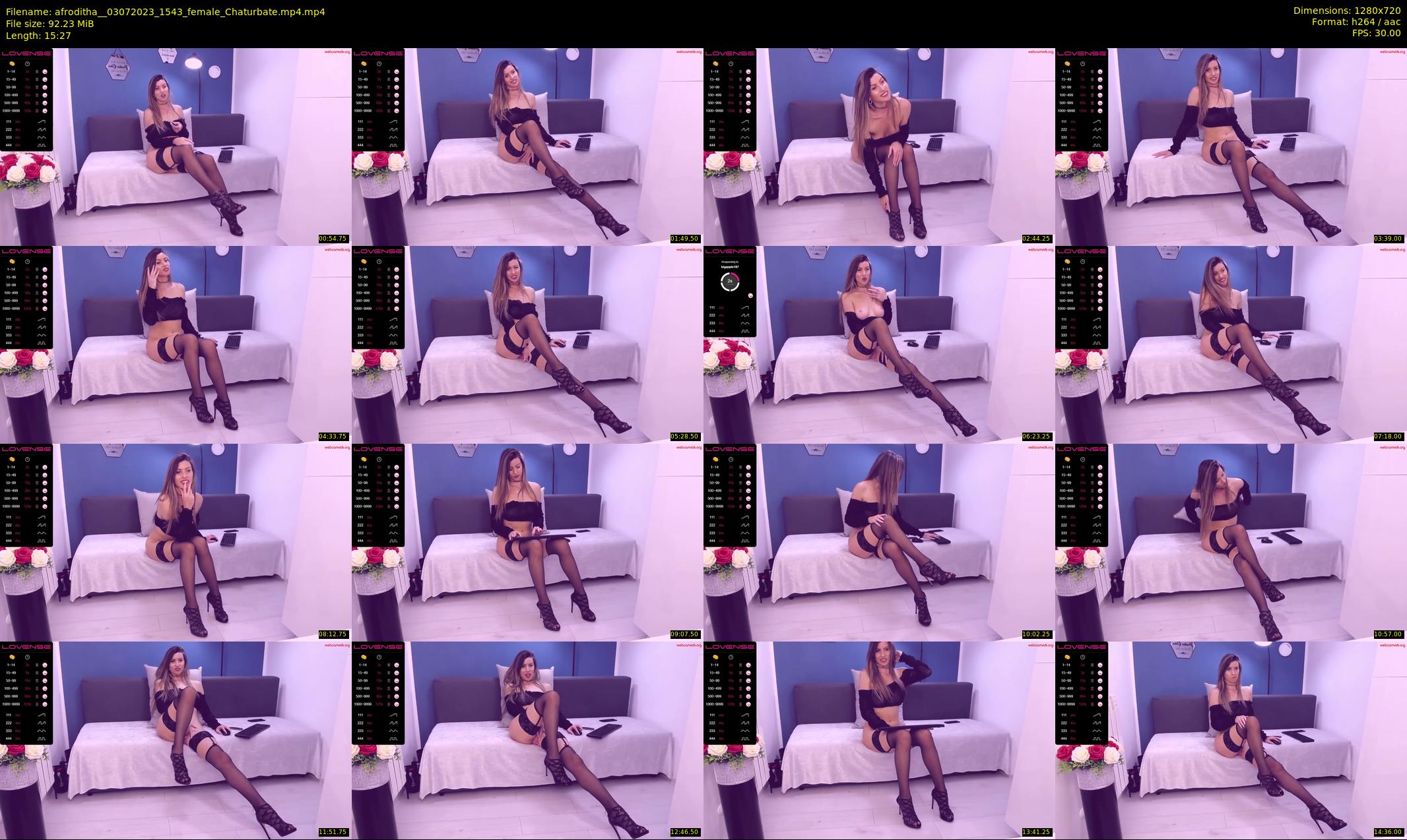 afroditha_ — 16 minute Chaturbate female cam show recording, 720p, Jul 3, 2023