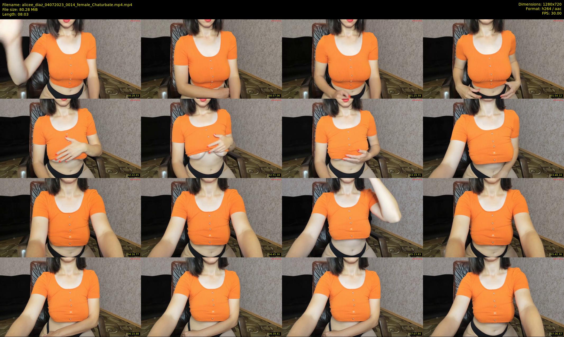 alicee_diaz — 9 minute Chaturbate female cam show recording, 720p, Jul 4, 2023