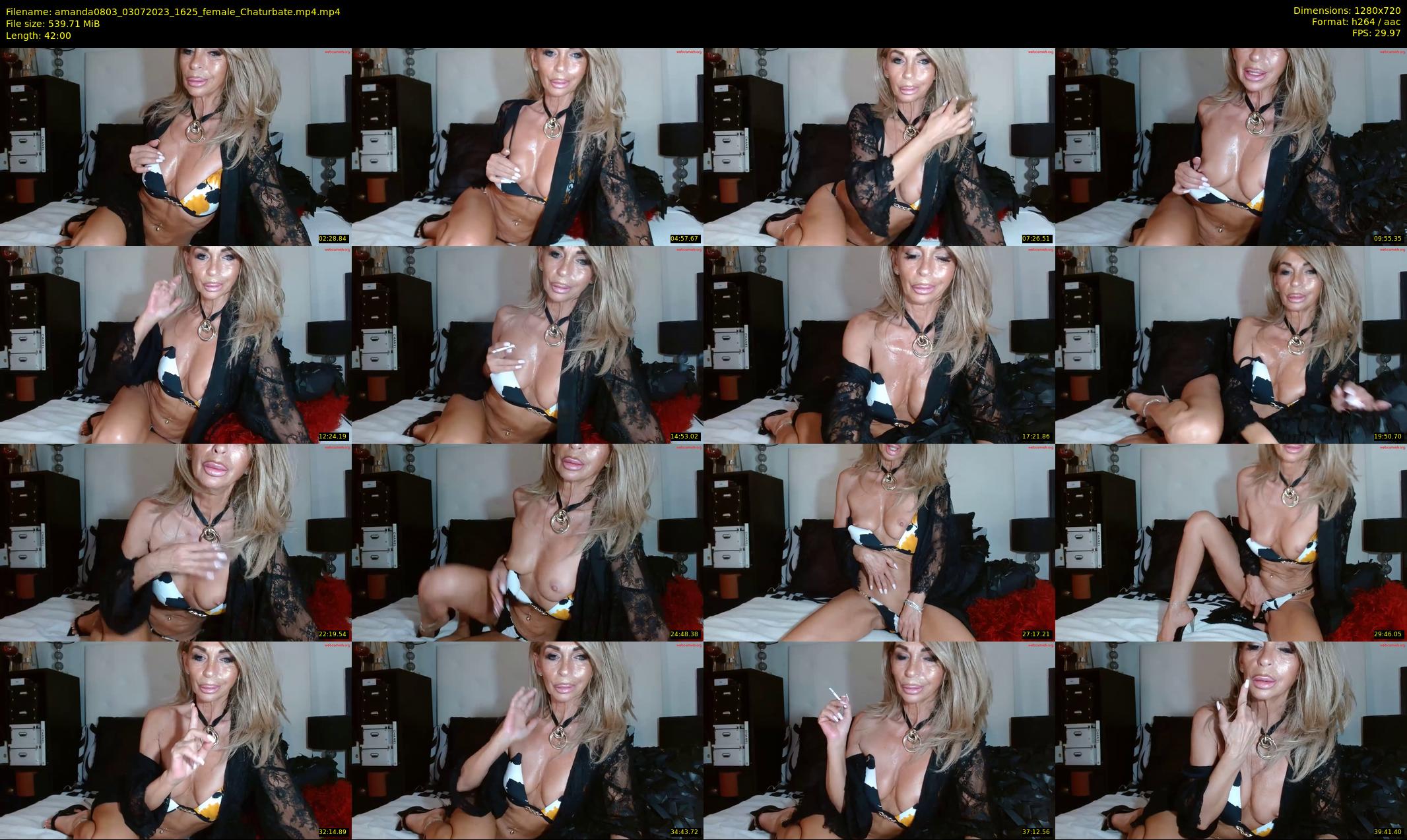 amanda0803 — 42 minute Chaturbate female cam show recording, 720p, Jul 3, 2023