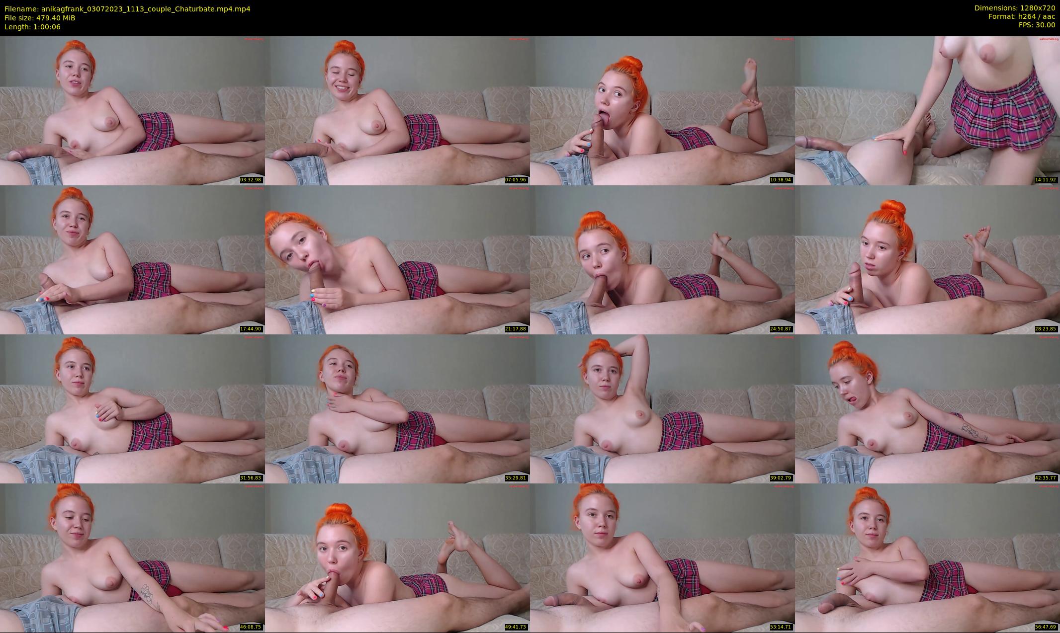 anikagfrank — 61 minute Chaturbate couple cam show recording, 720p, Jul 3, 2023