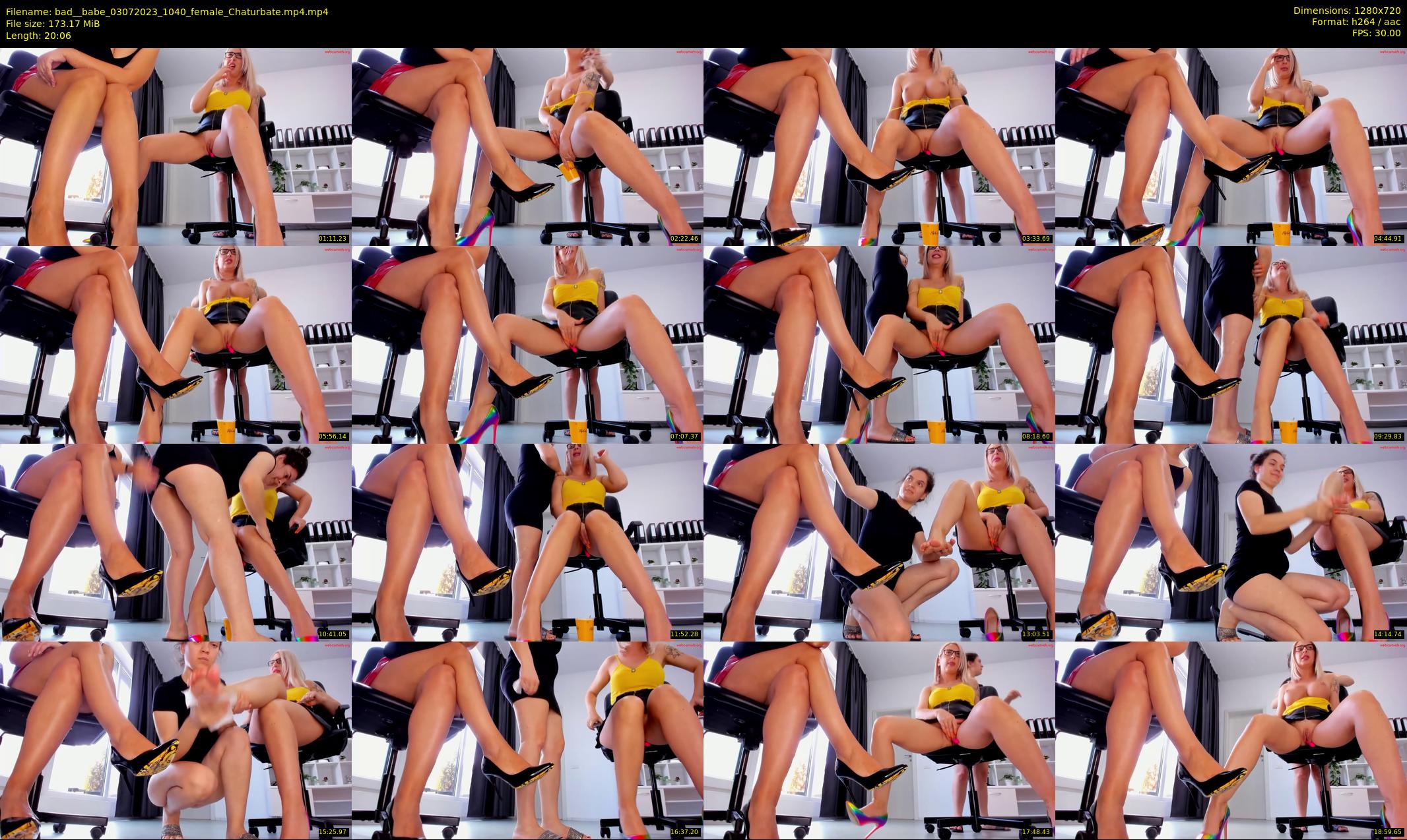 bad__babe — 21 minute Chaturbate female cam show recording, 720p, Jul 3, 2023