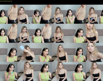 bjliki — 3 minute Chaturbate couple cam show recording, 720p, Jul 4, 2023