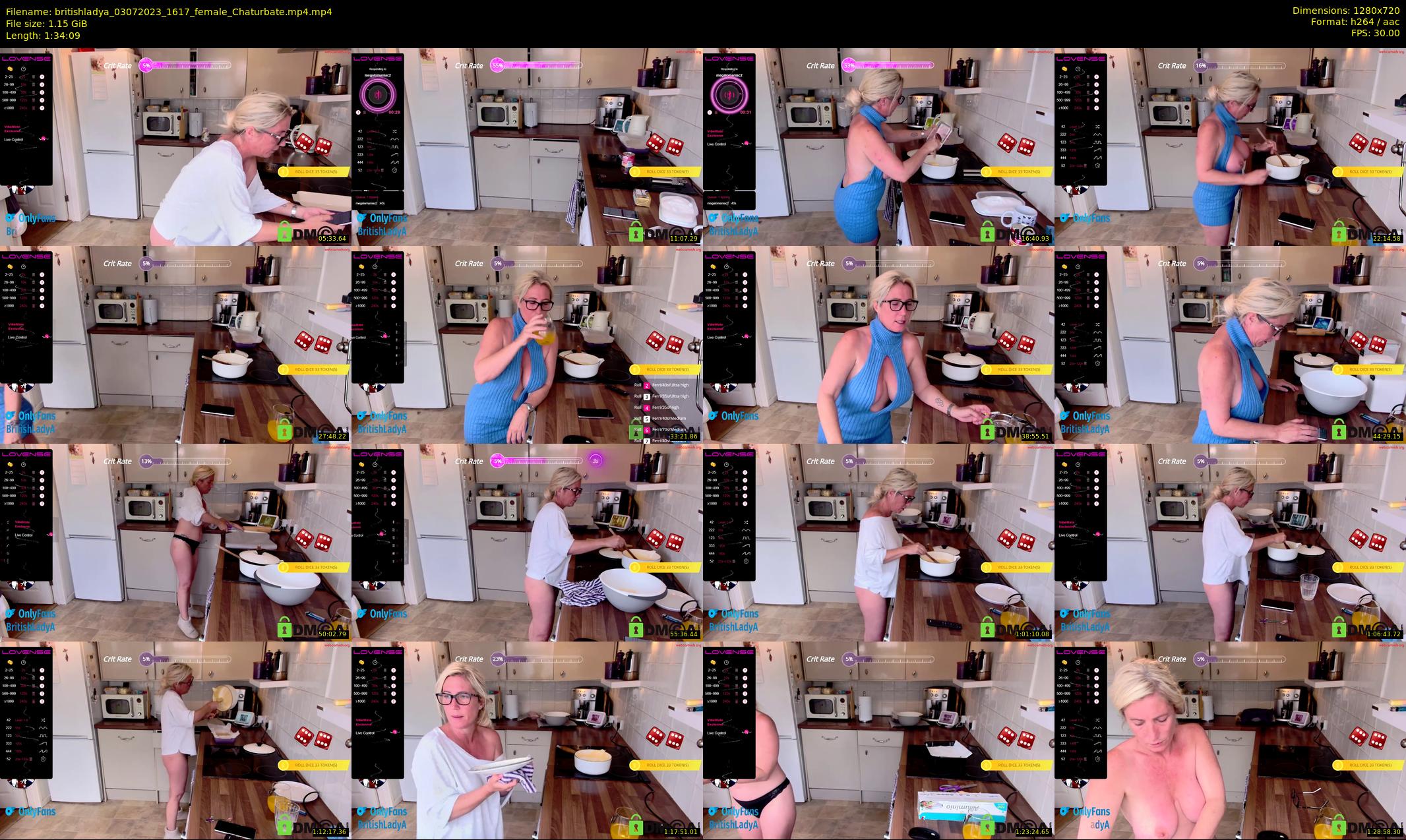 britishladya — 95 minute Chaturbate female cam show recording, 720p, Jul 3, 2023
