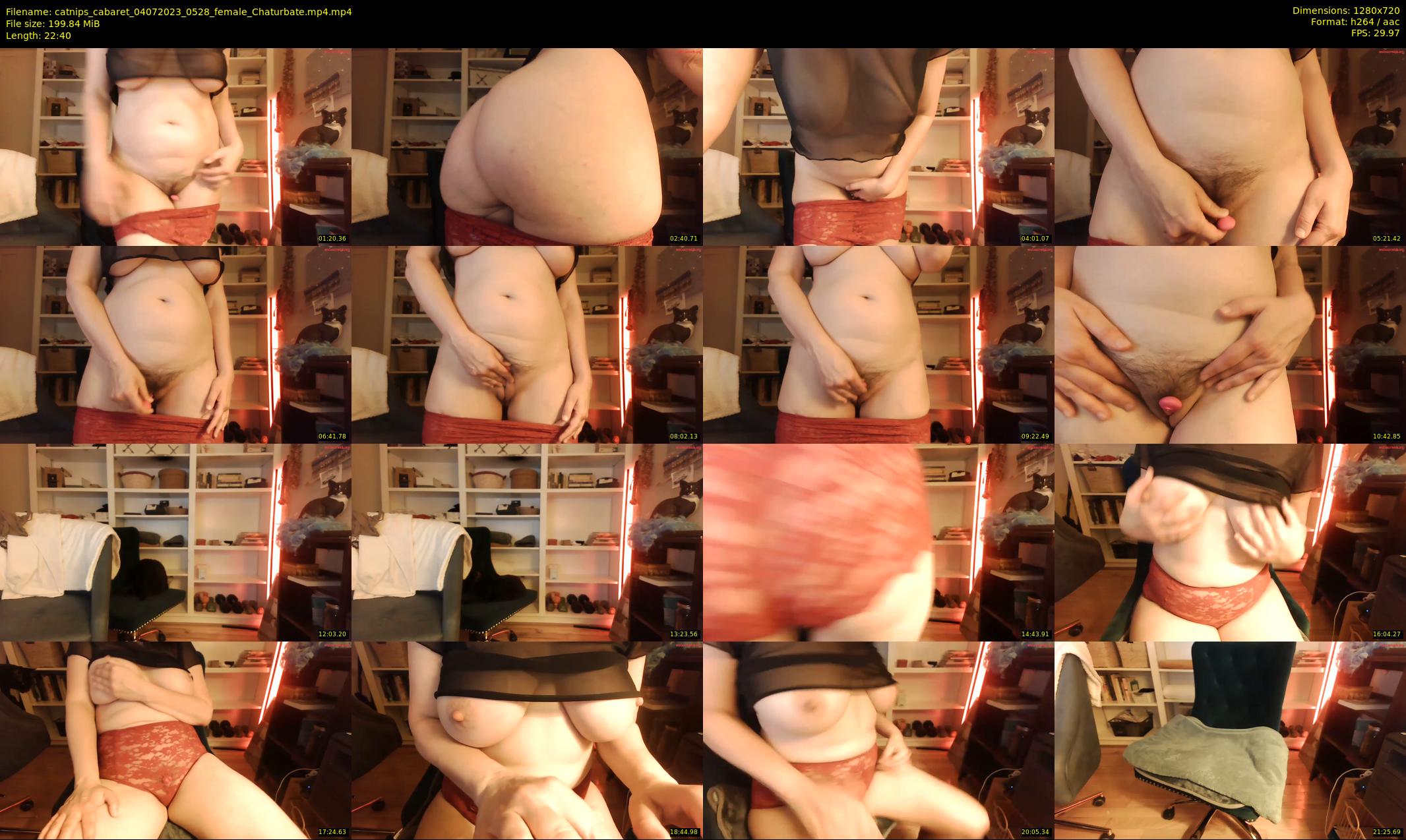 catnips_cabaret — 23 minute Chaturbate female cam show recording, 720p, Jul 4, 2023