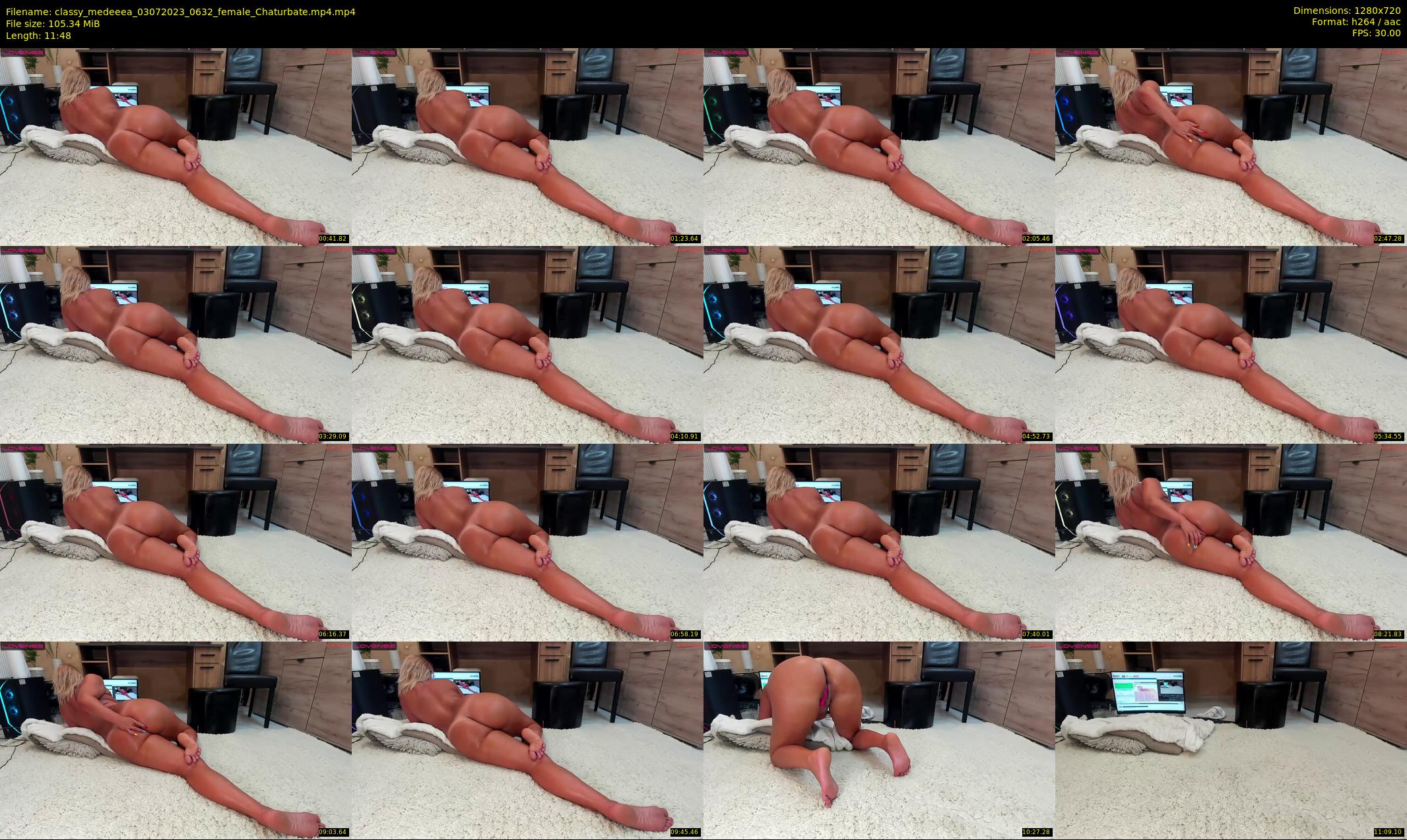 classy_medeeea — 12 minute Chaturbate female cam show recording, 720p, Jul 3, 2023